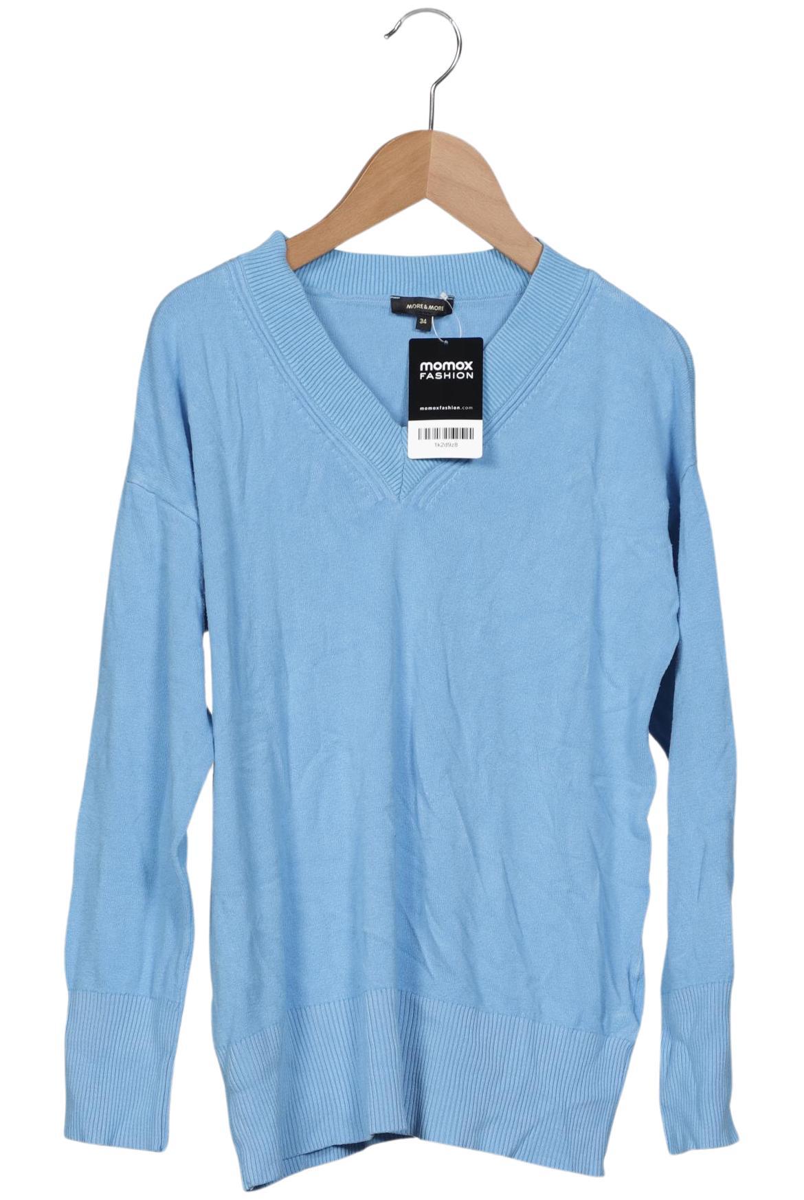 

More & More Damen Pullover, hellblau, Gr. 34