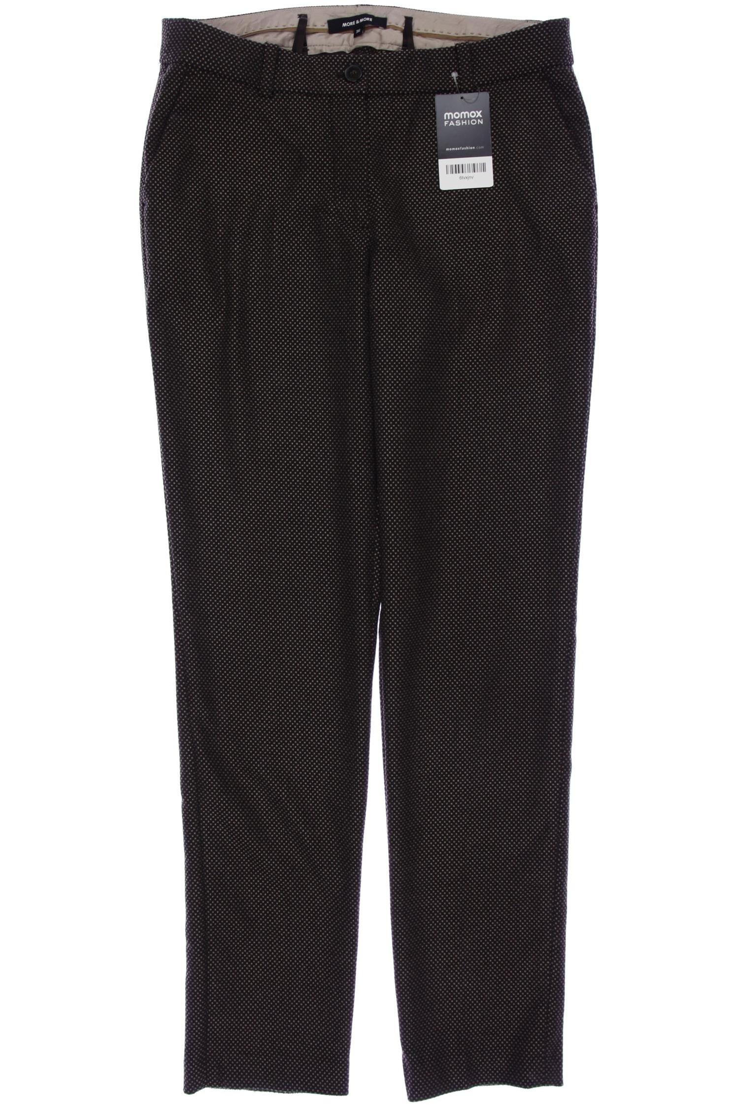 

More & More Damen Stoffhose, braun, Gr. 36