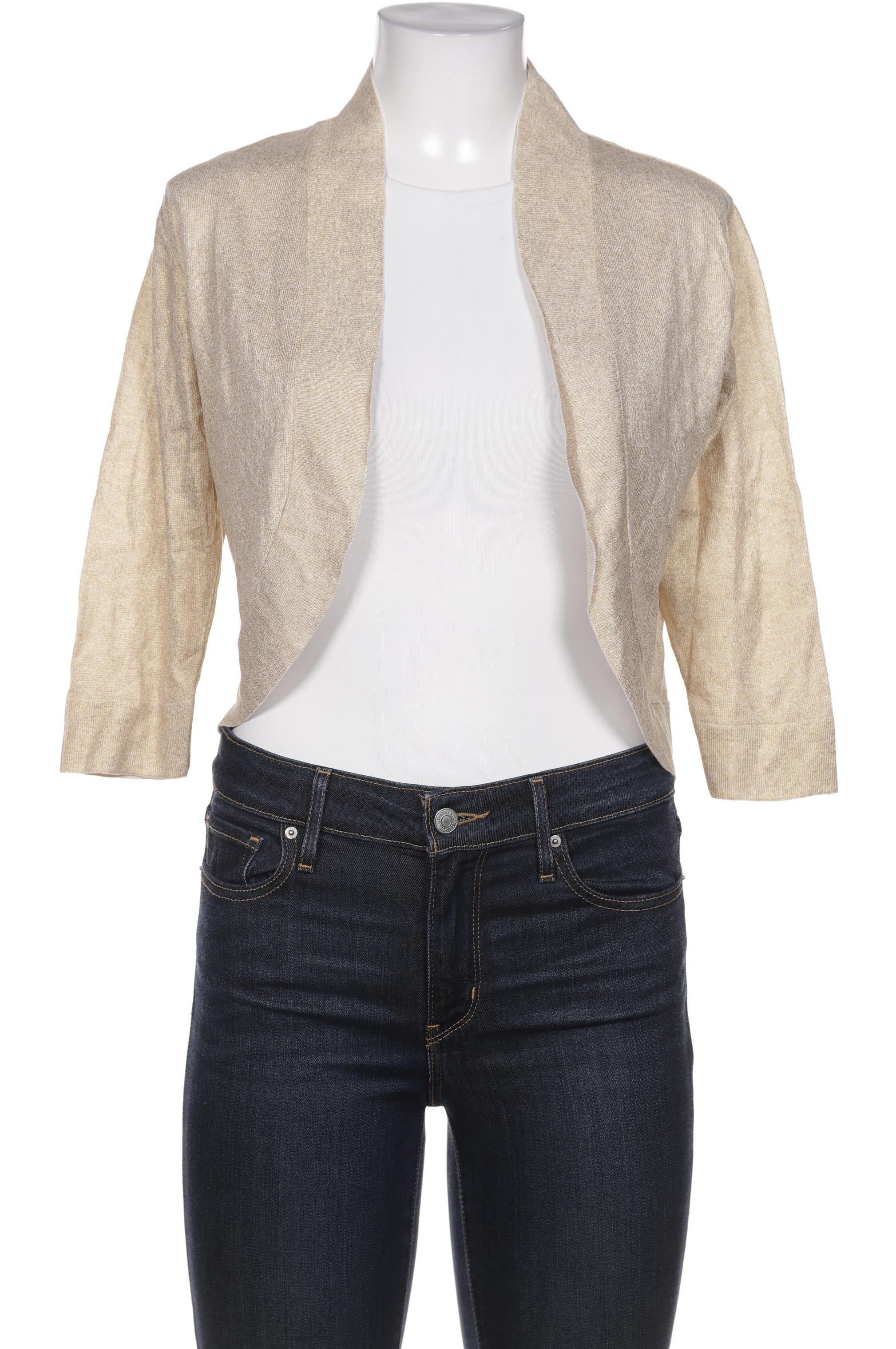 

More & More Damen Strickjacke, gold, Gr. 38