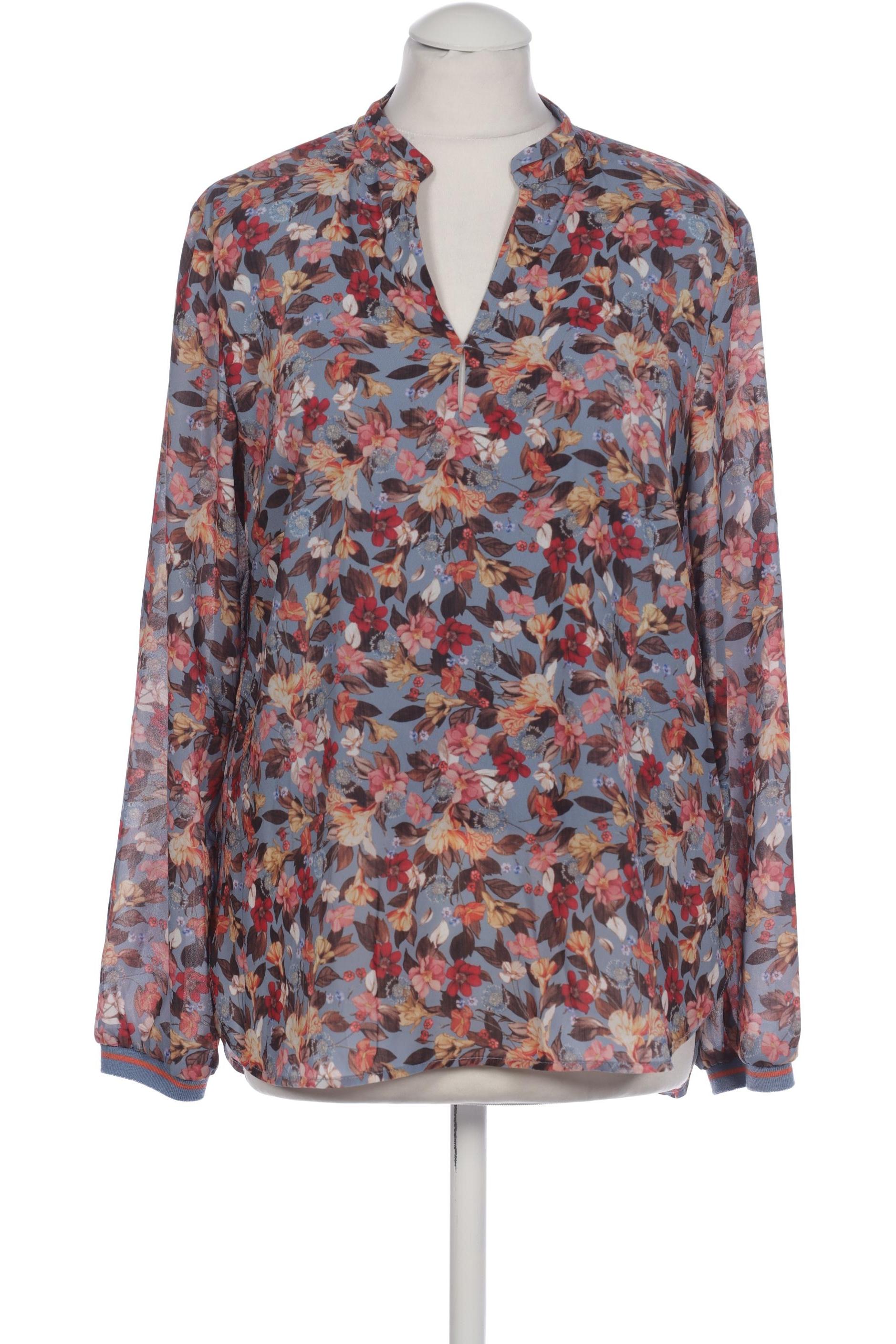 

More & More Damen Bluse, blau, Gr. 38