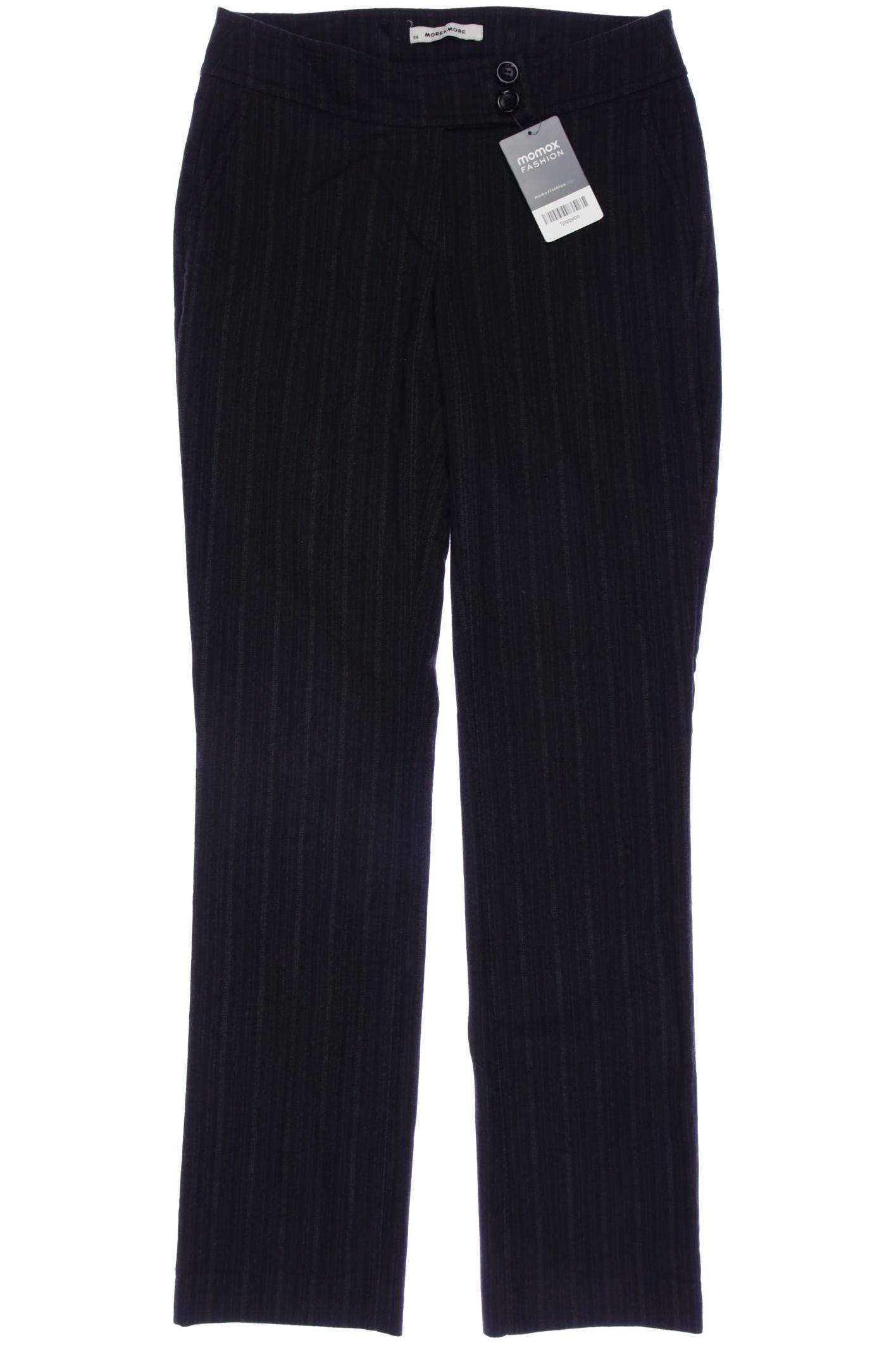 

More & More Damen Stoffhose, schwarz, Gr. 34
