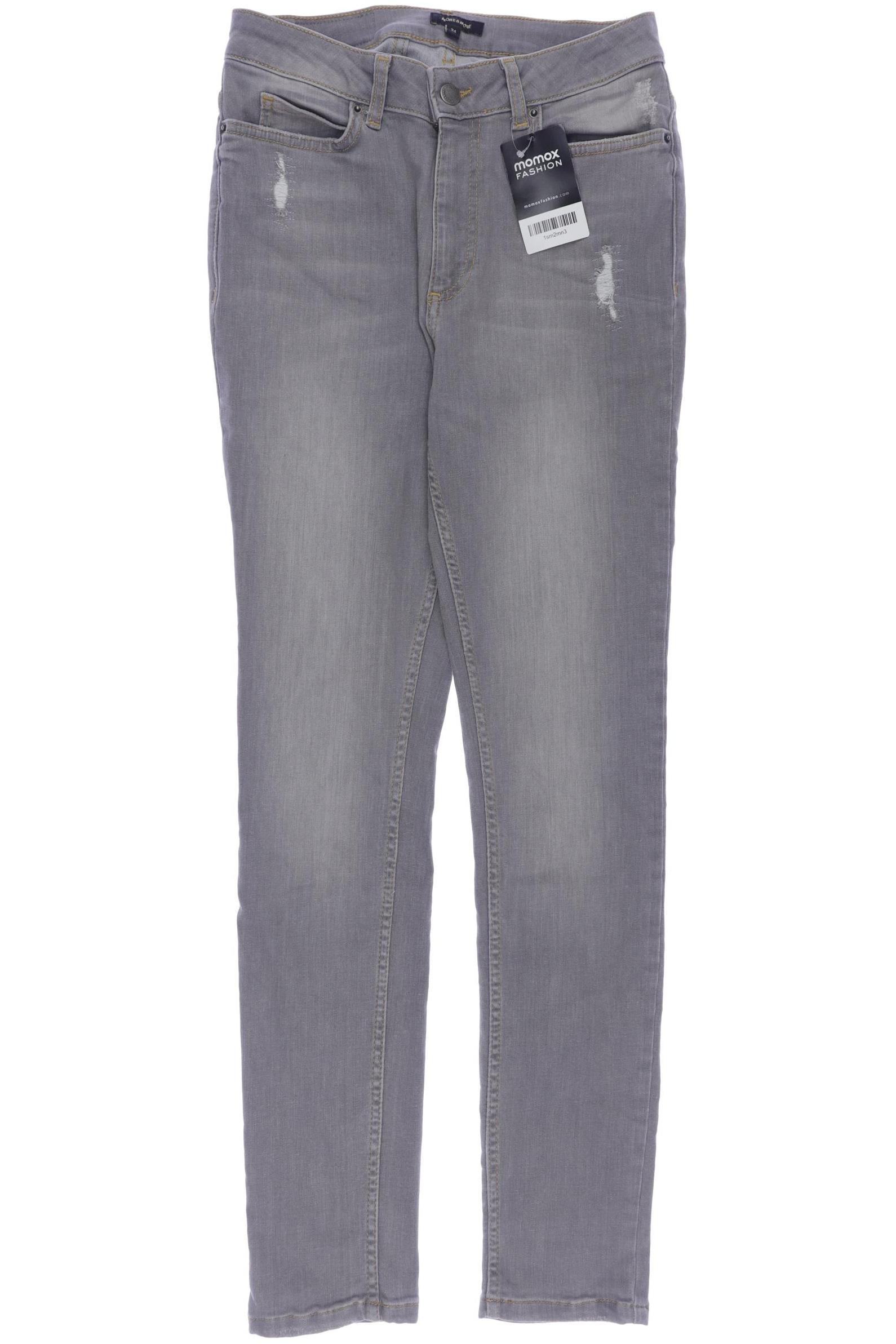 

More & More Damen Jeans, grau, Gr. 34
