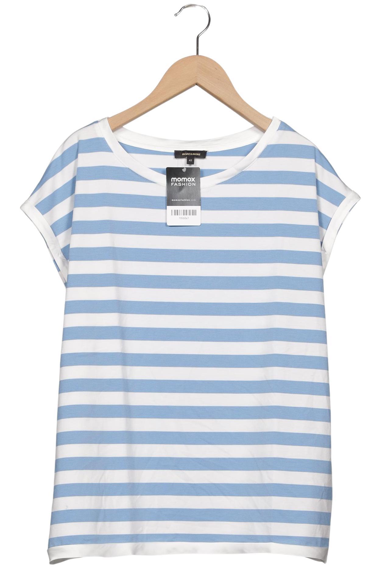 

More & More Damen T-Shirt, blau, Gr. 42