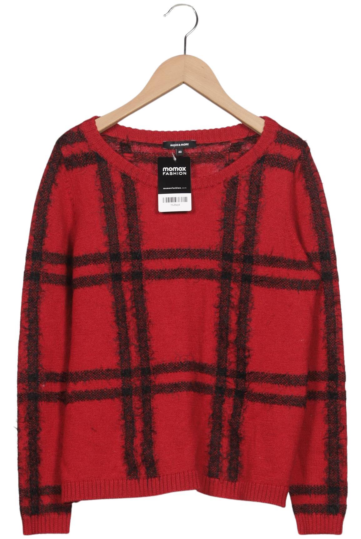 

More & More Damen Pullover, rot, Gr. 40