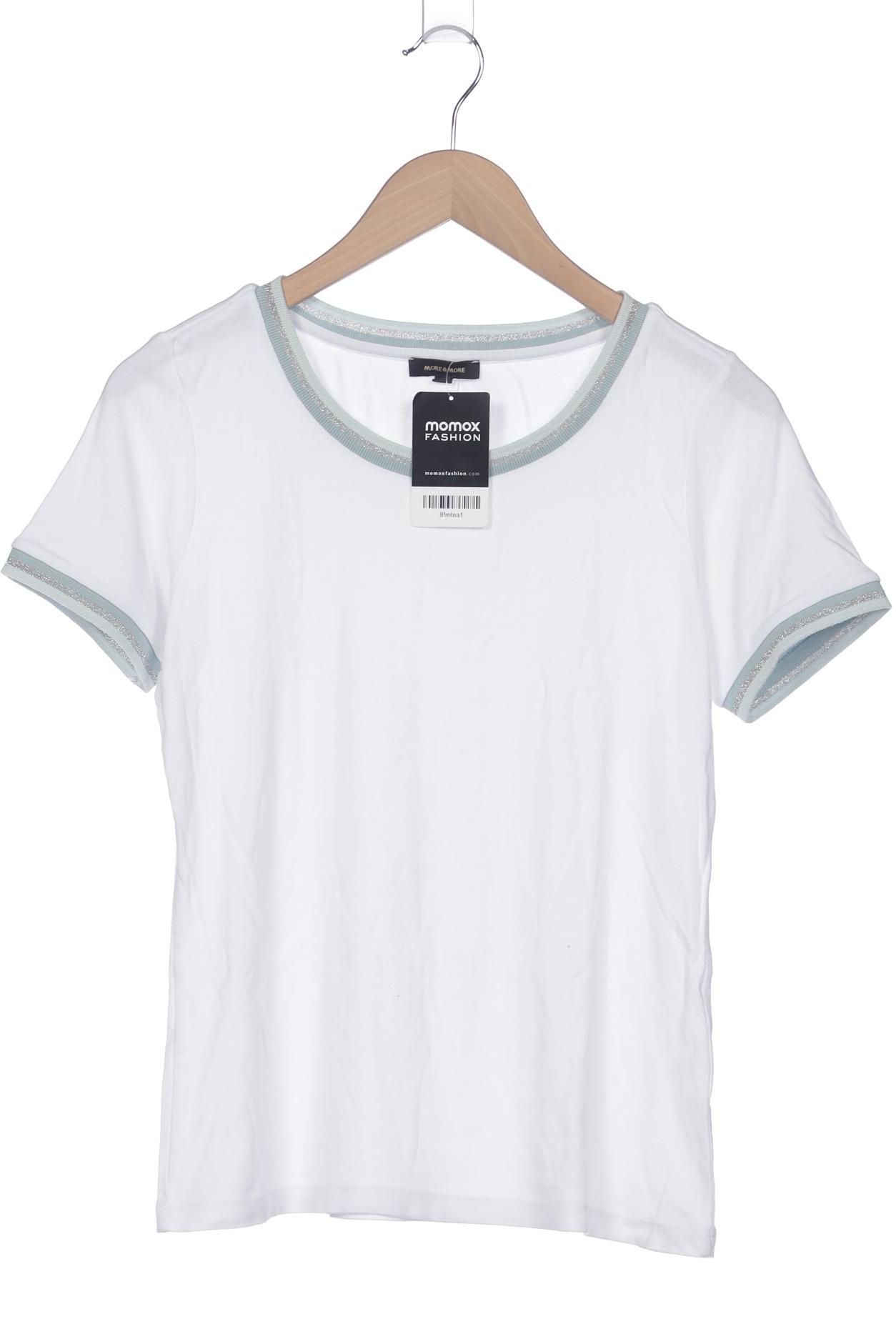 

More & More Damen T-Shirt, weiß, Gr. 38
