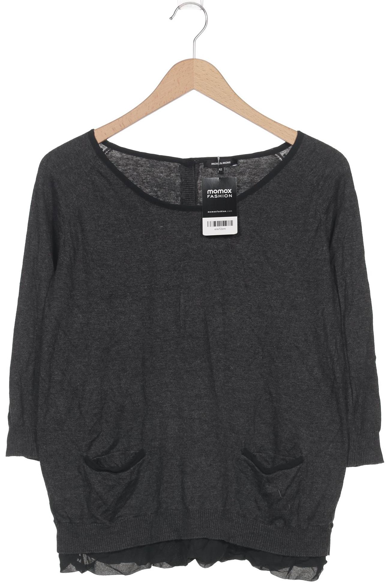

More & More Damen Pullover, grau, Gr. 42