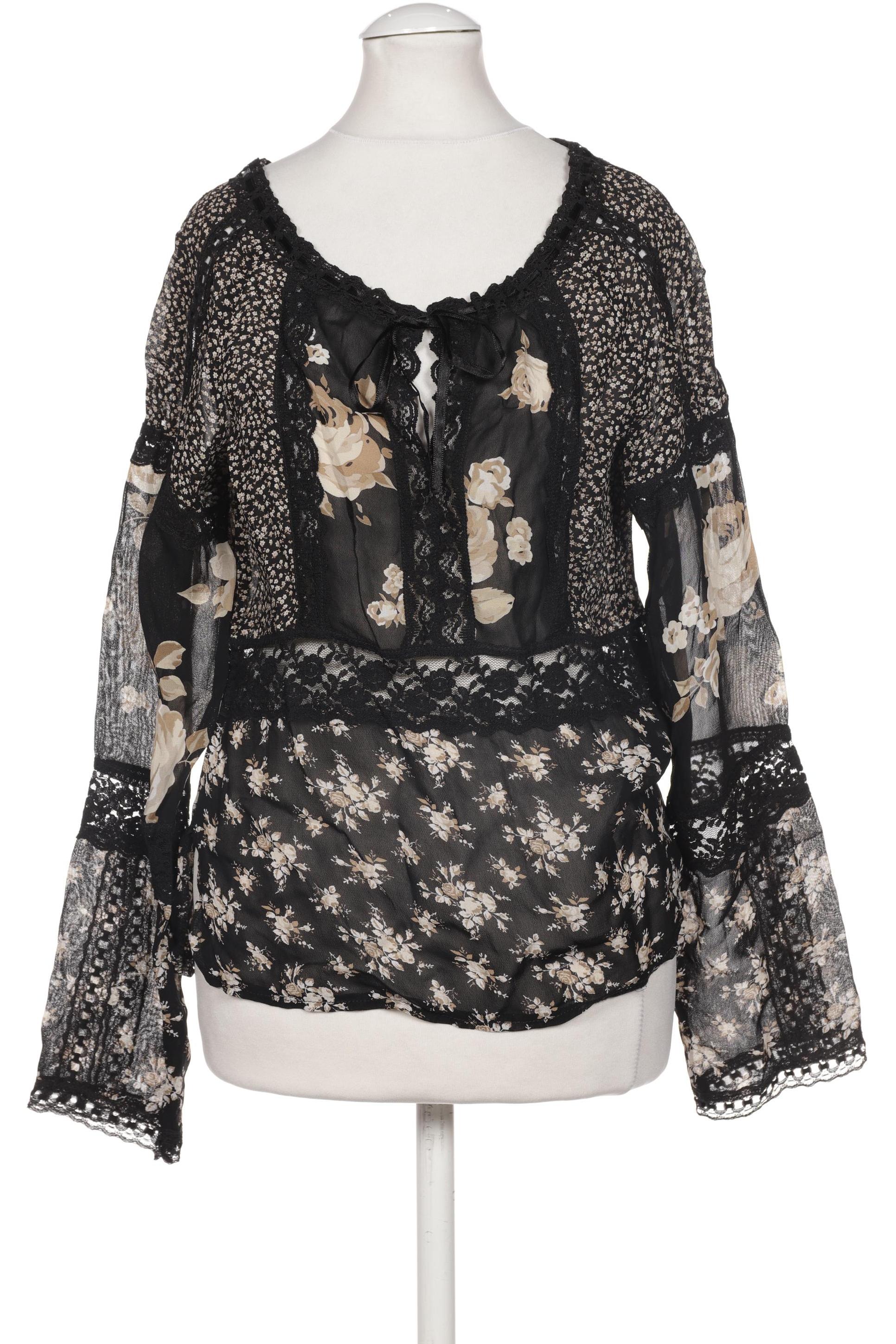 

More & More Damen Bluse, schwarz, Gr. 38