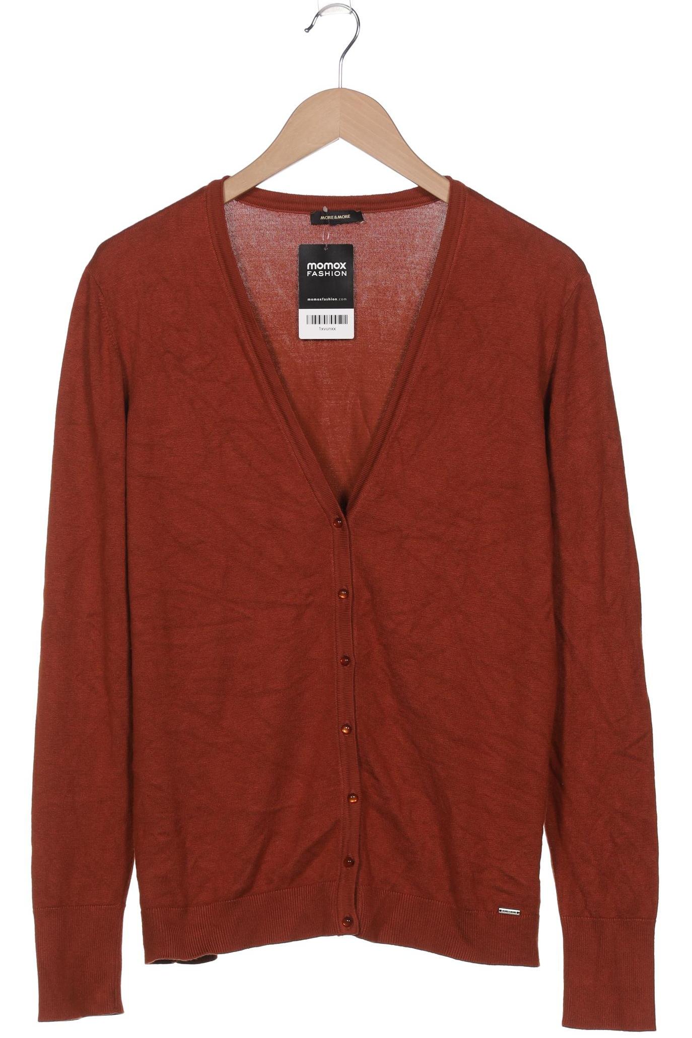 

More & More Damen Strickjacke, orange, Gr. 46