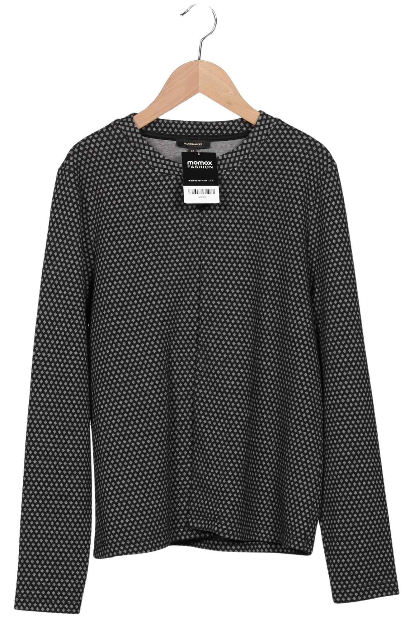 

More & More Damen Strickjacke, schwarz, Gr. 42