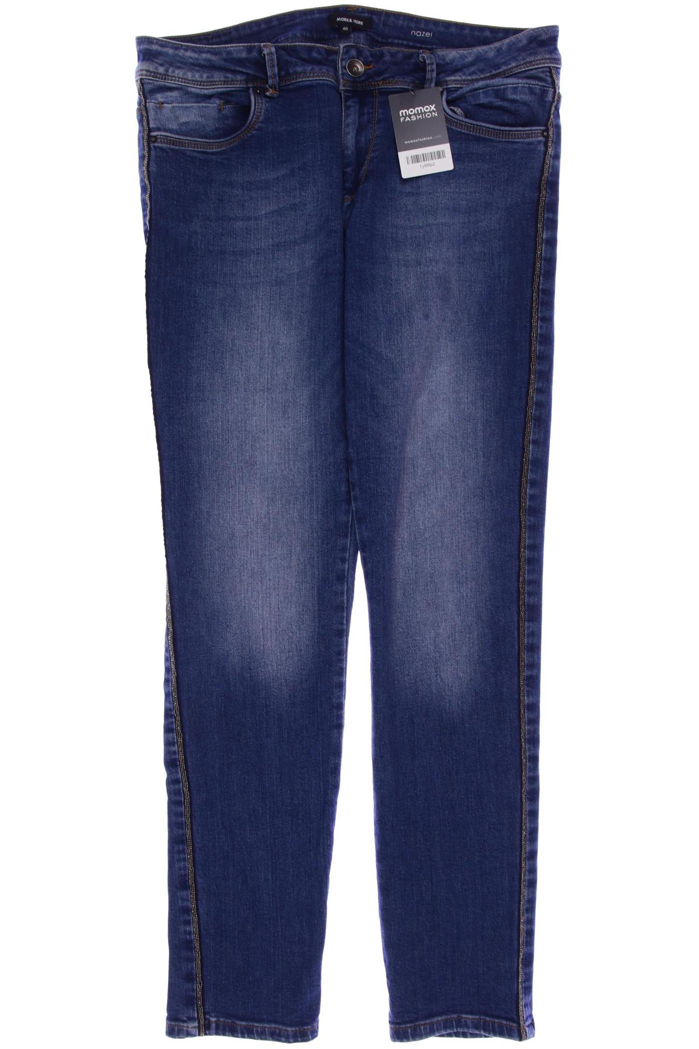 

More & More Damen Jeans, blau