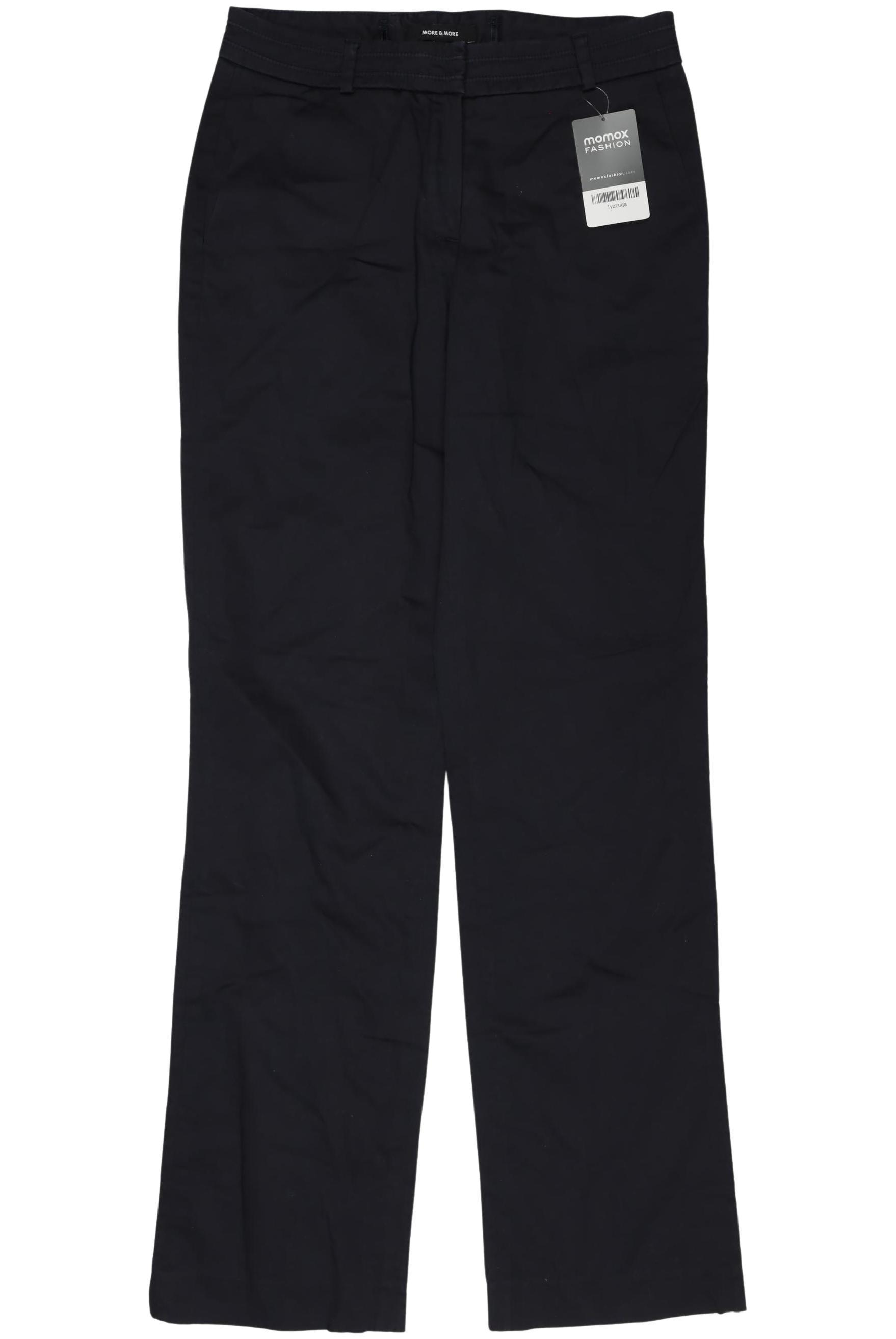 

More & More Damen Stoffhose, marineblau, Gr. 34