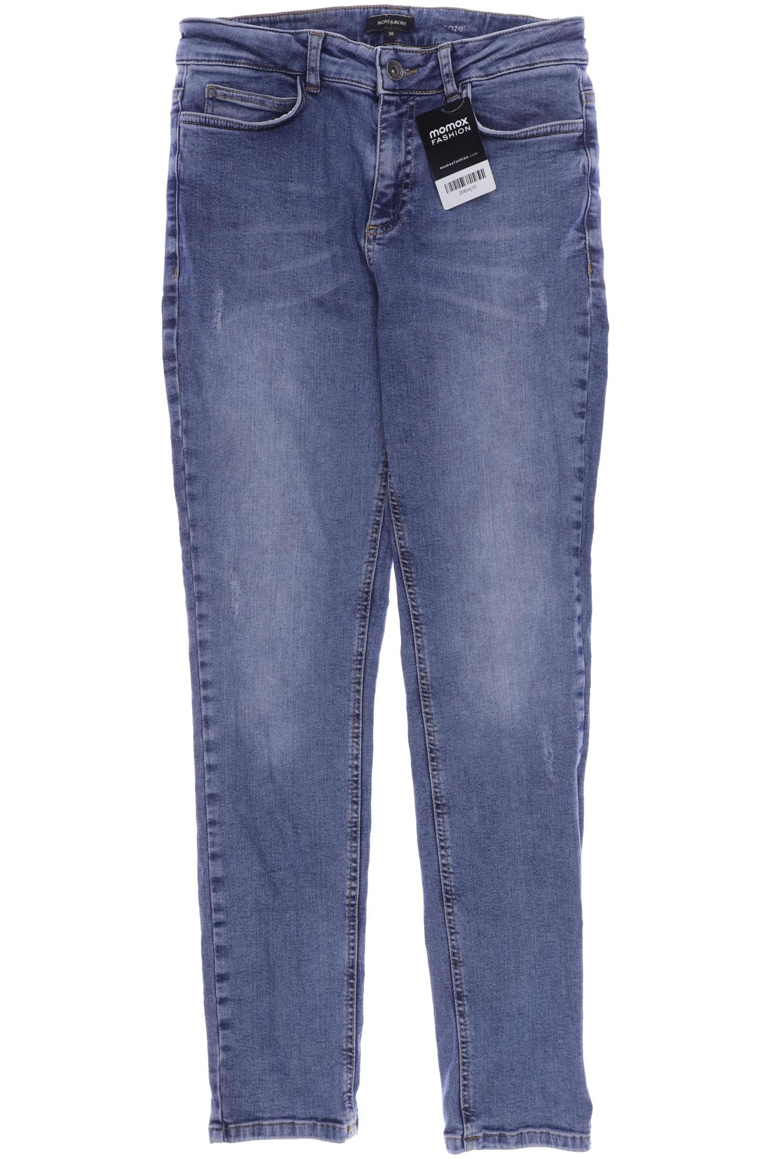 

More & More Damen Jeans, blau