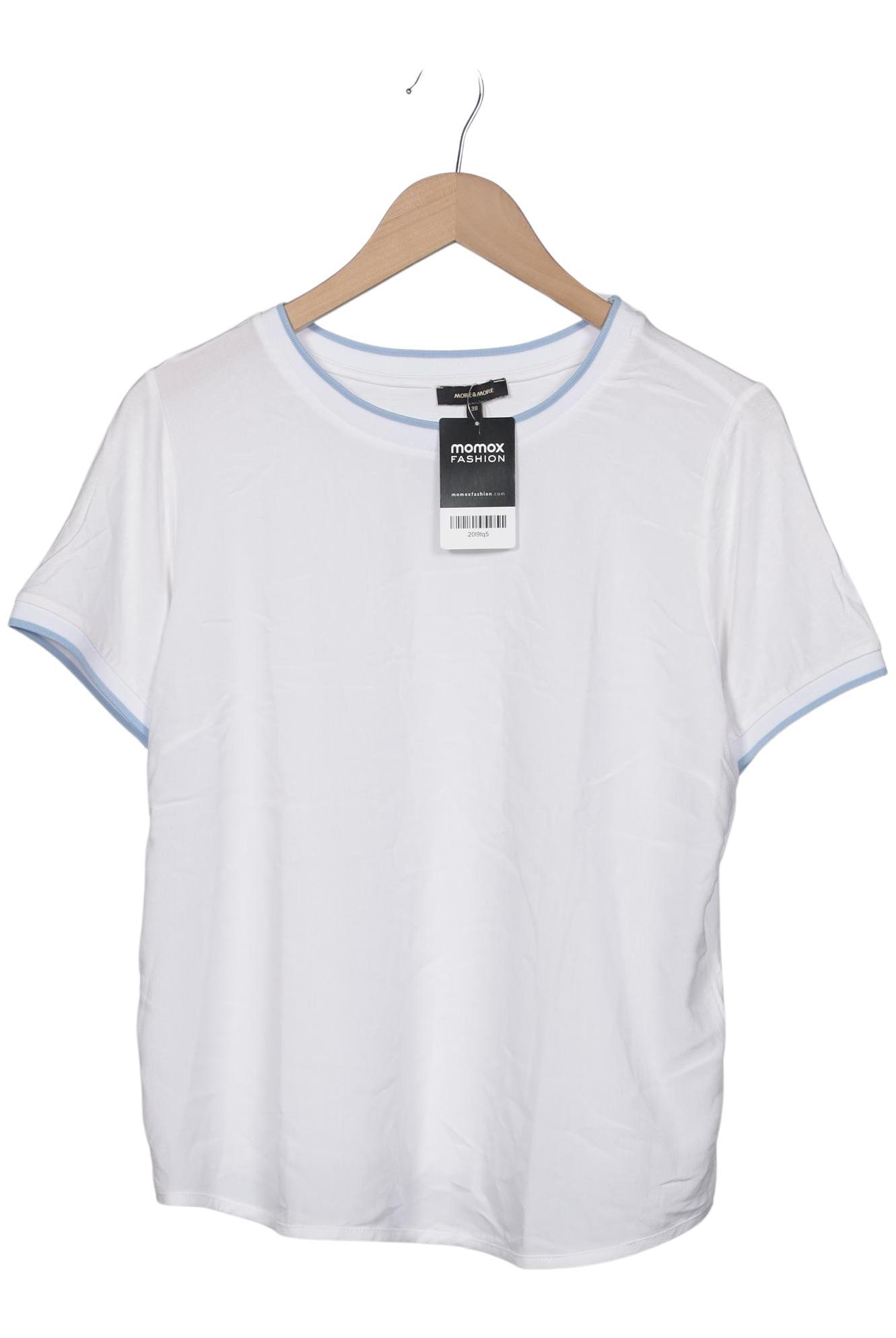 

More & More Damen T-Shirt, weiß, Gr. 38