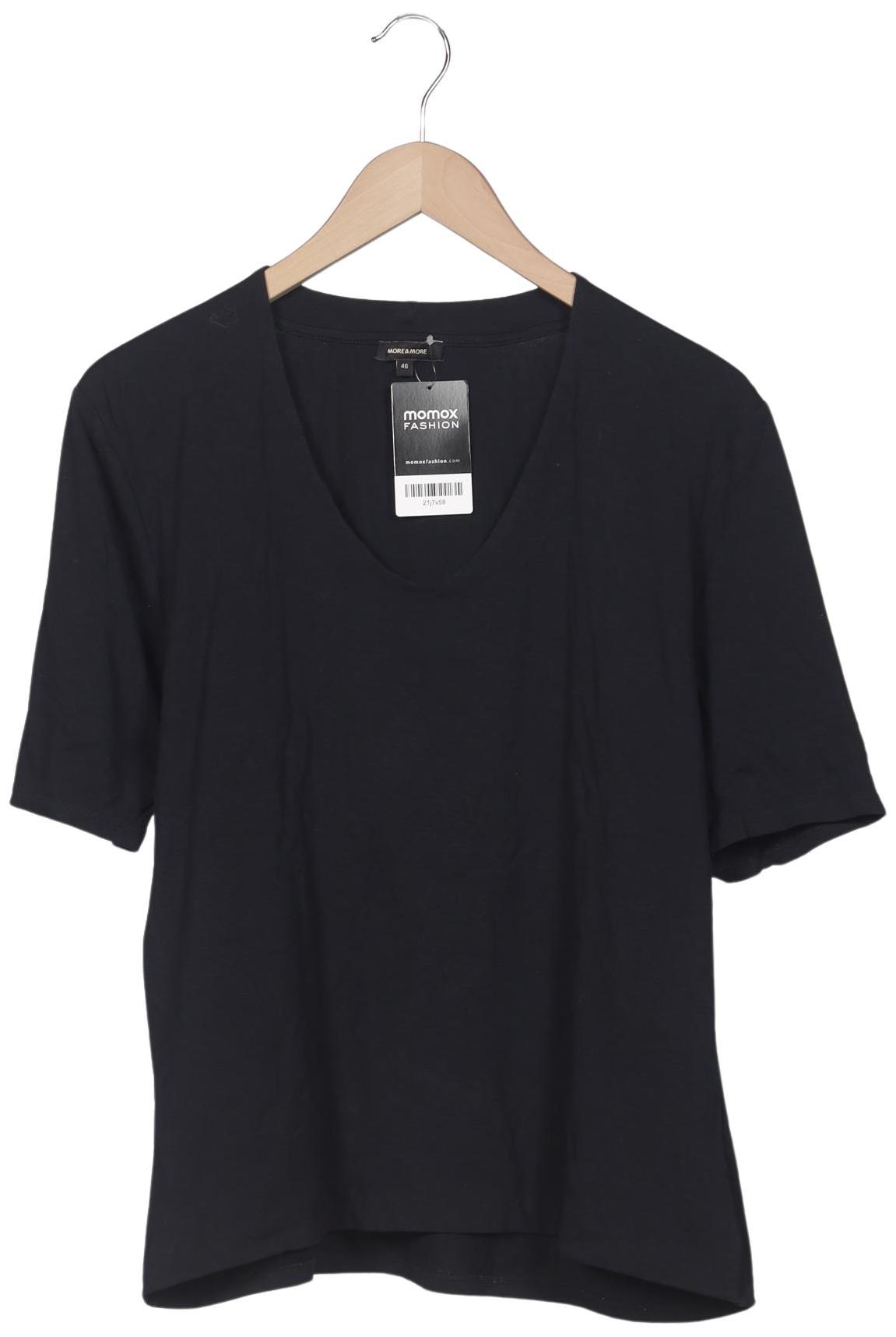 

More & More Damen T-Shirt, marineblau, Gr. 46