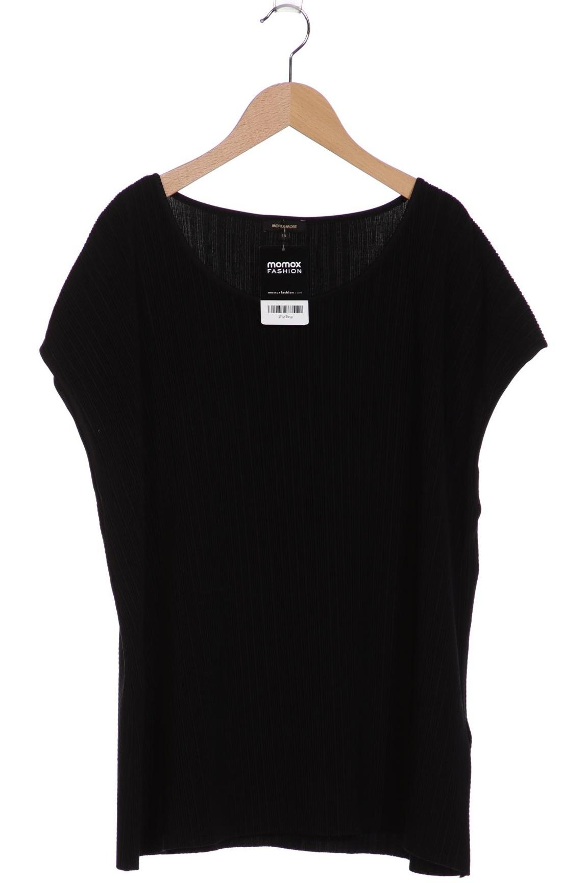 

More & More Damen T-Shirt, schwarz, Gr. 46