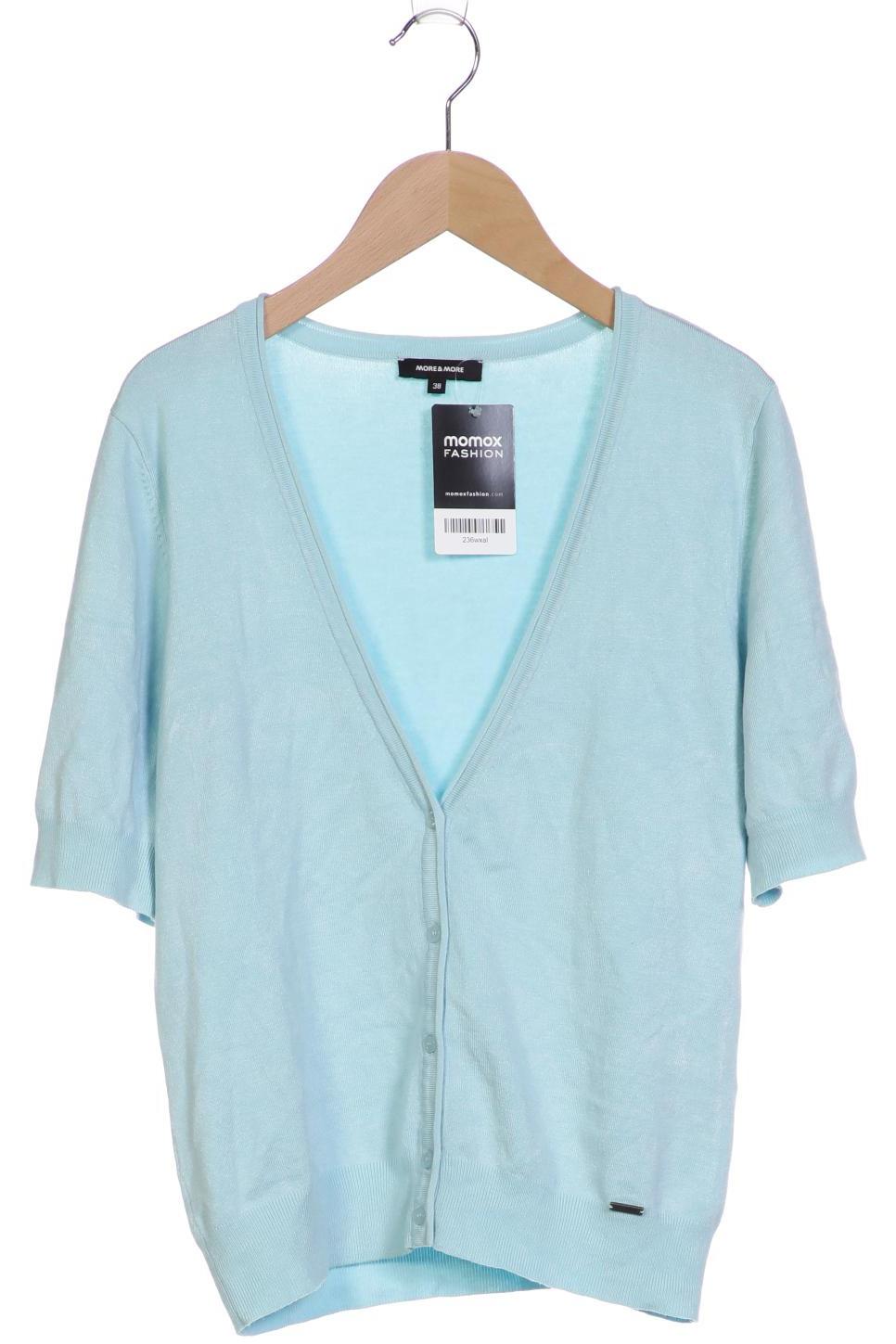 

More & More Damen Strickjacke, hellblau