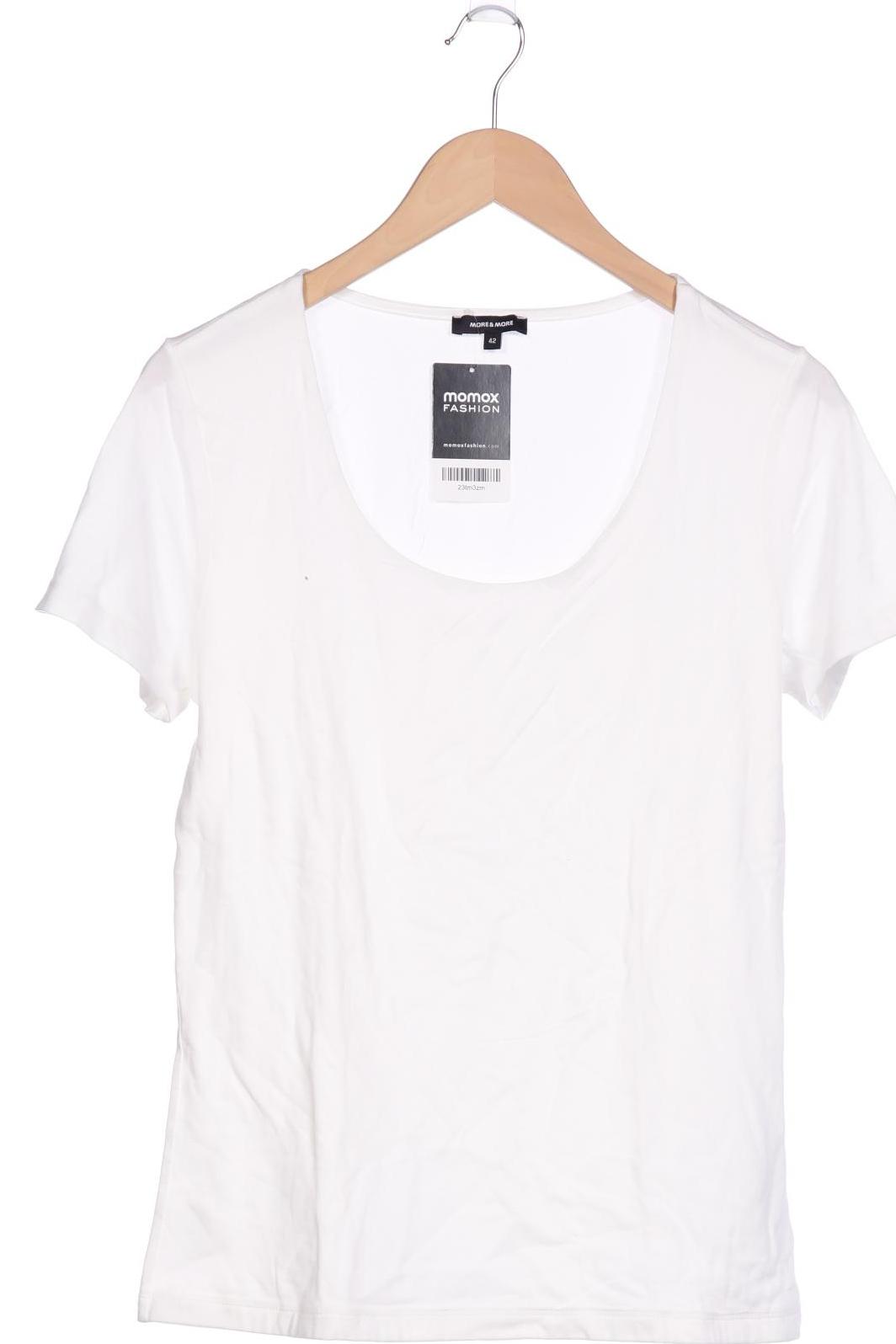 

More & More Damen T-Shirt, cremeweiß