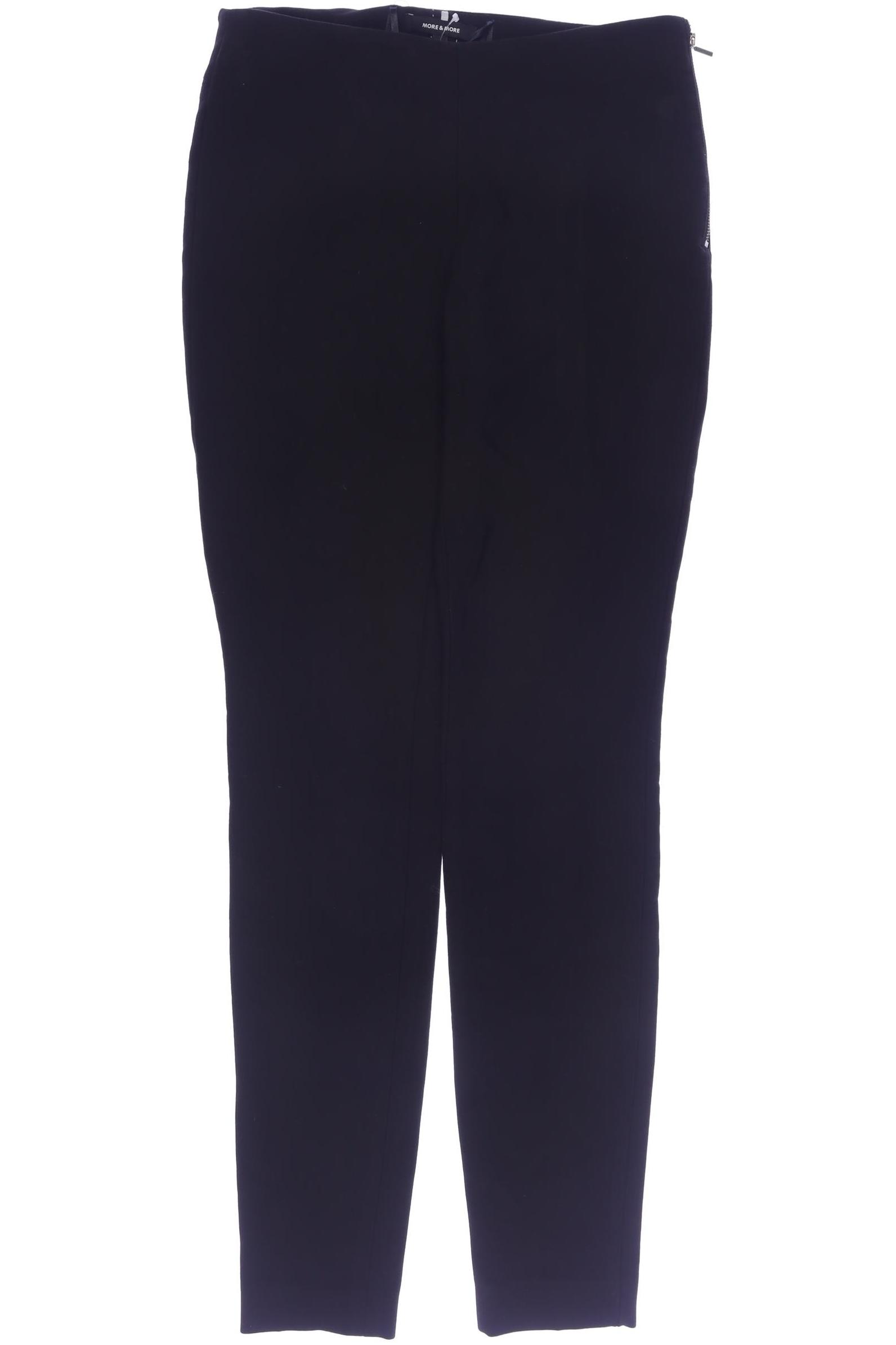 

More & More Damen Stoffhose, schwarz, Gr. 36