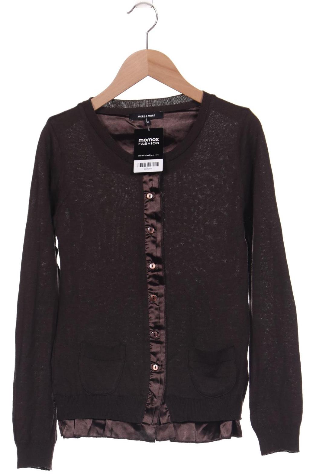 

More & More Damen Strickjacke, braun, Gr. 36