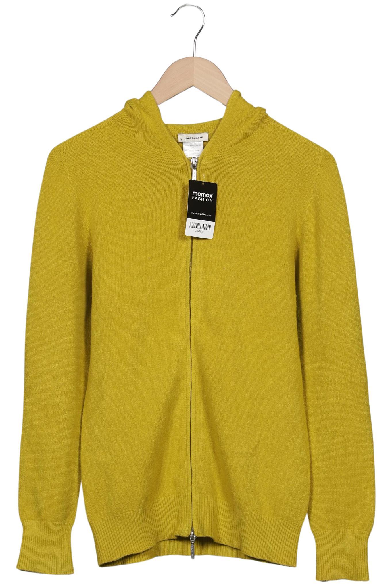 

More & More Damen Strickjacke, gelb, Gr. 38