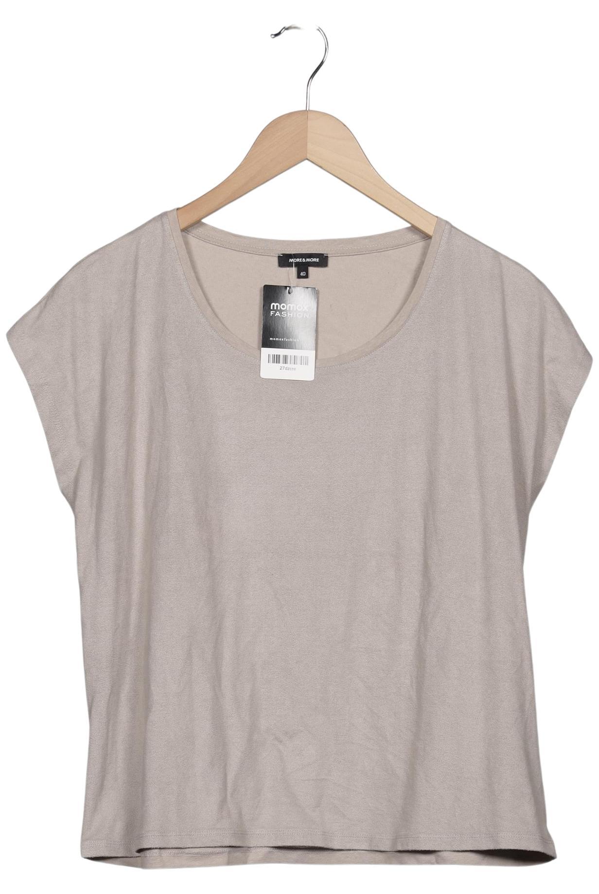 Thumbnail - More &amp; More Damen T-Shirt, grau, Gr. 40