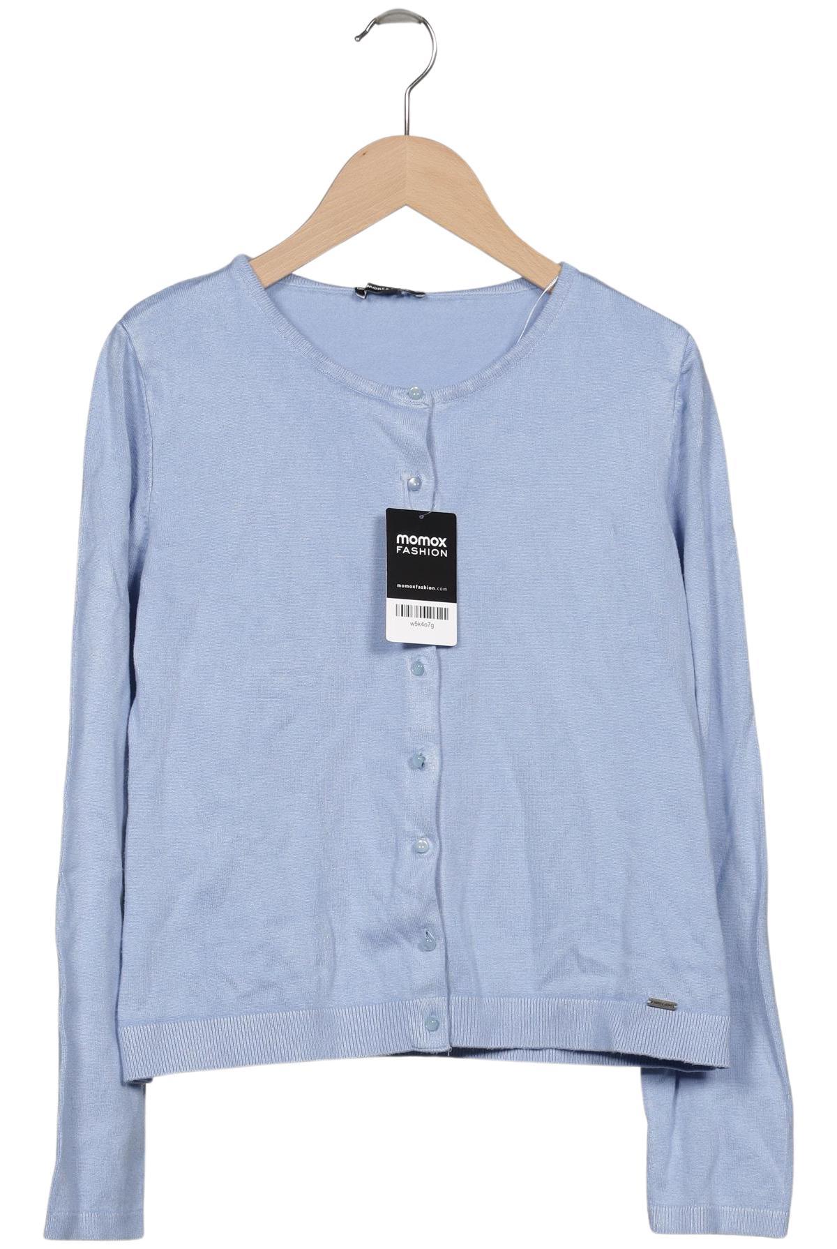 

More & More Damen Strickjacke, hellblau, Gr. 36