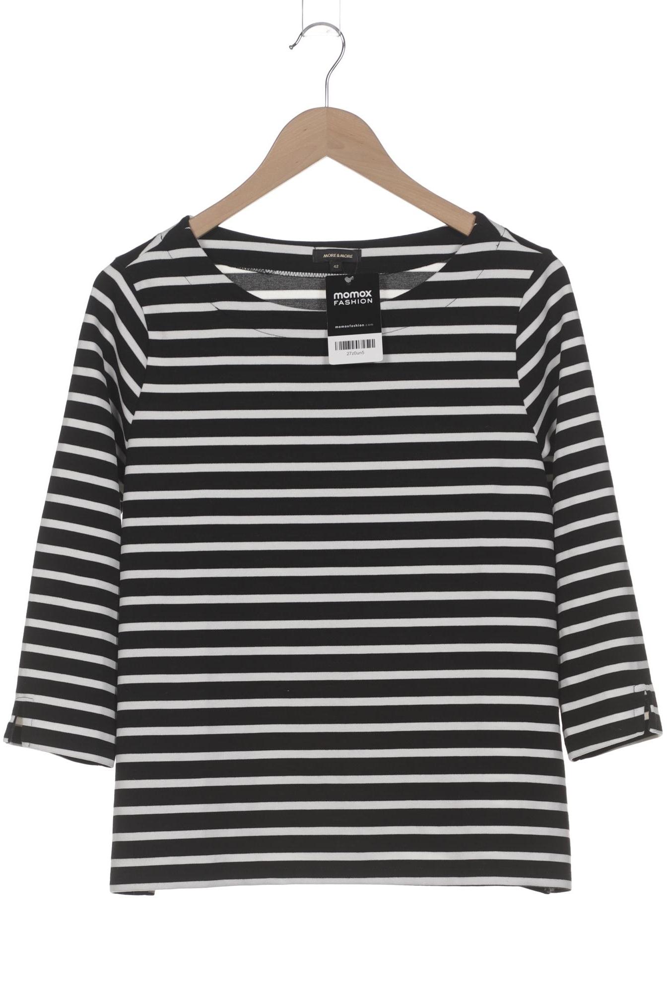 

More & More Damen Langarmshirt, schwarz, Gr. 42