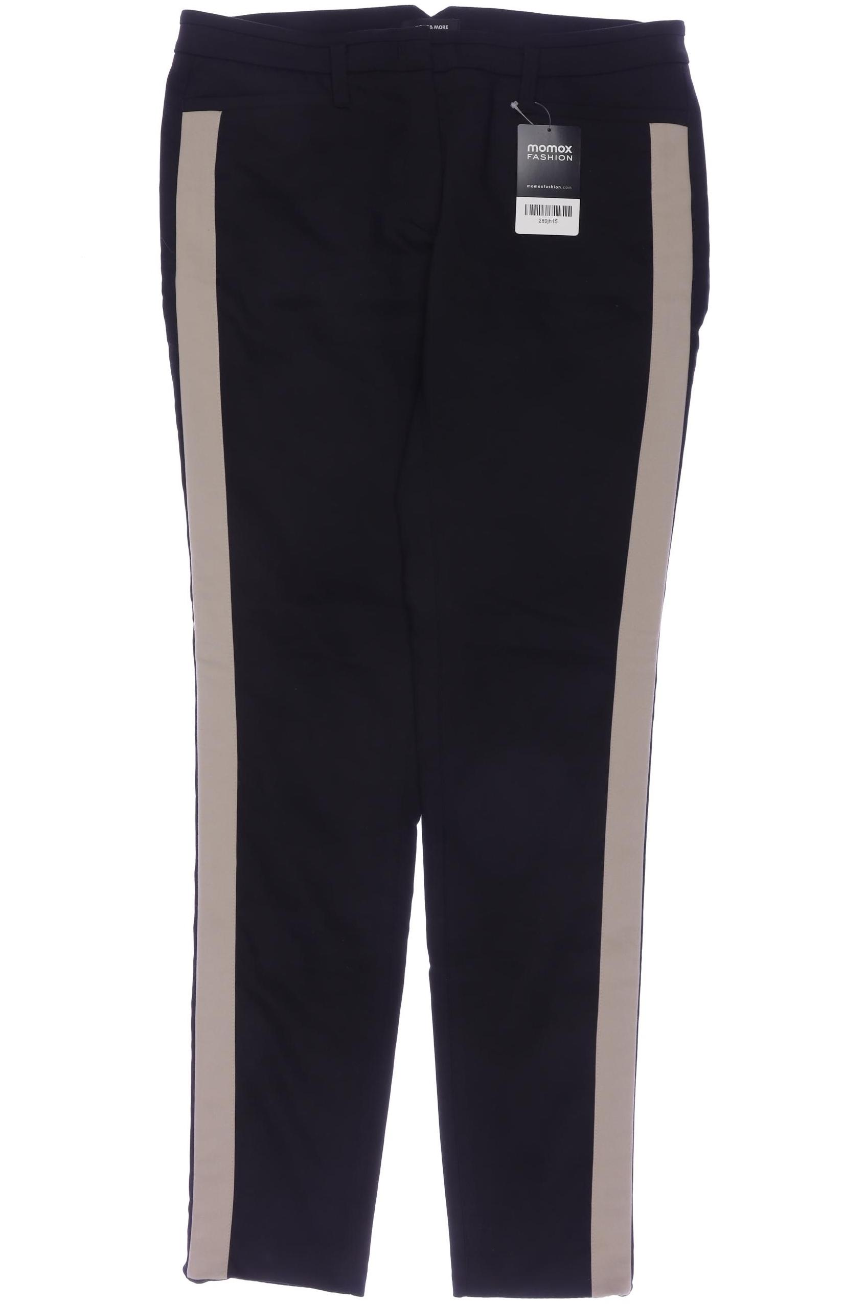 

More & More Damen Stoffhose, schwarz, Gr. 36