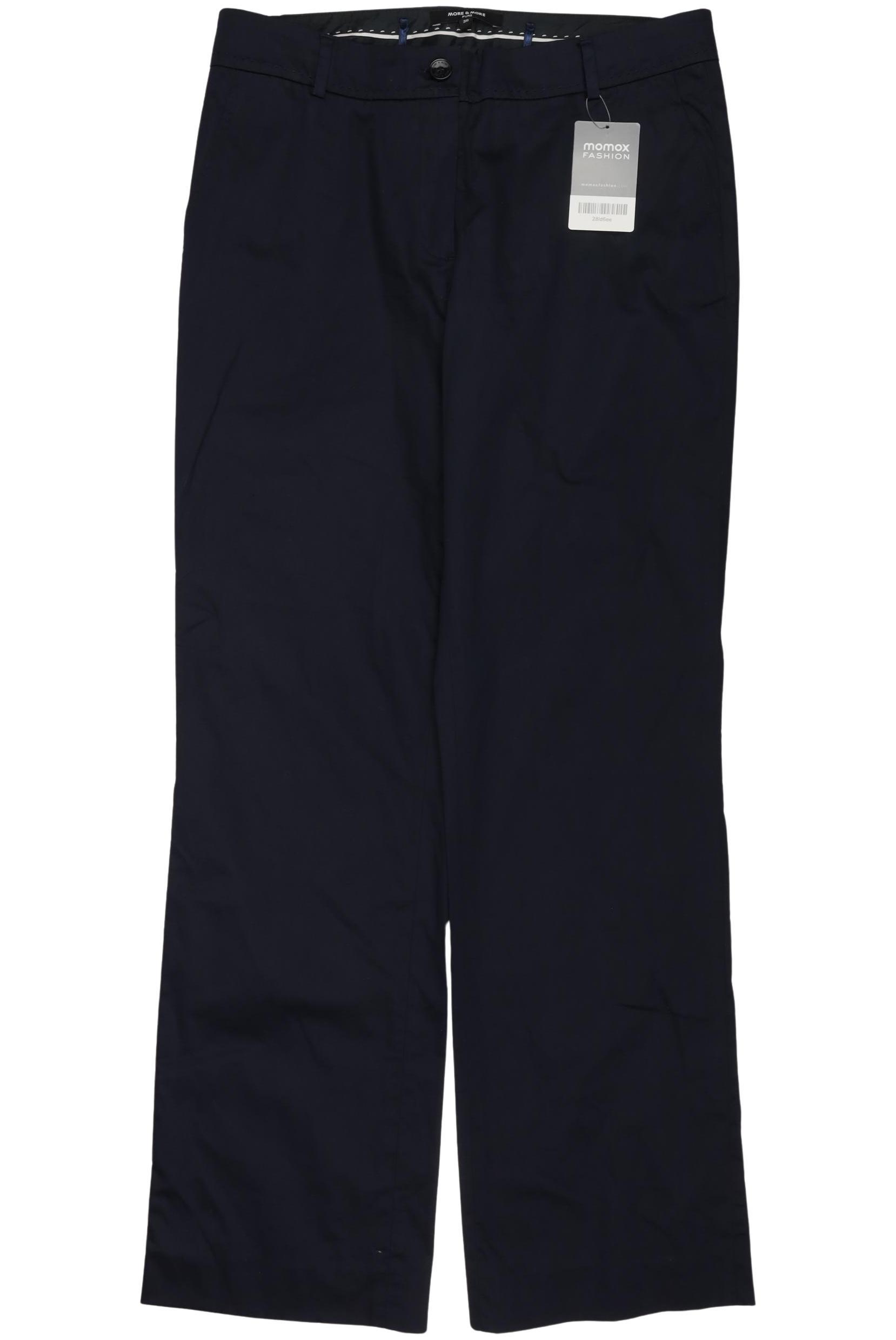 

More & More Damen Stoffhose, marineblau, Gr. 36