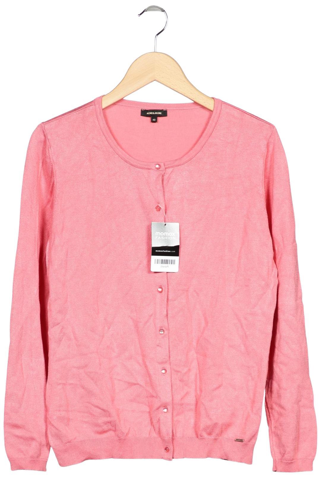 

More & More Damen Strickjacke, pink, Gr. 40