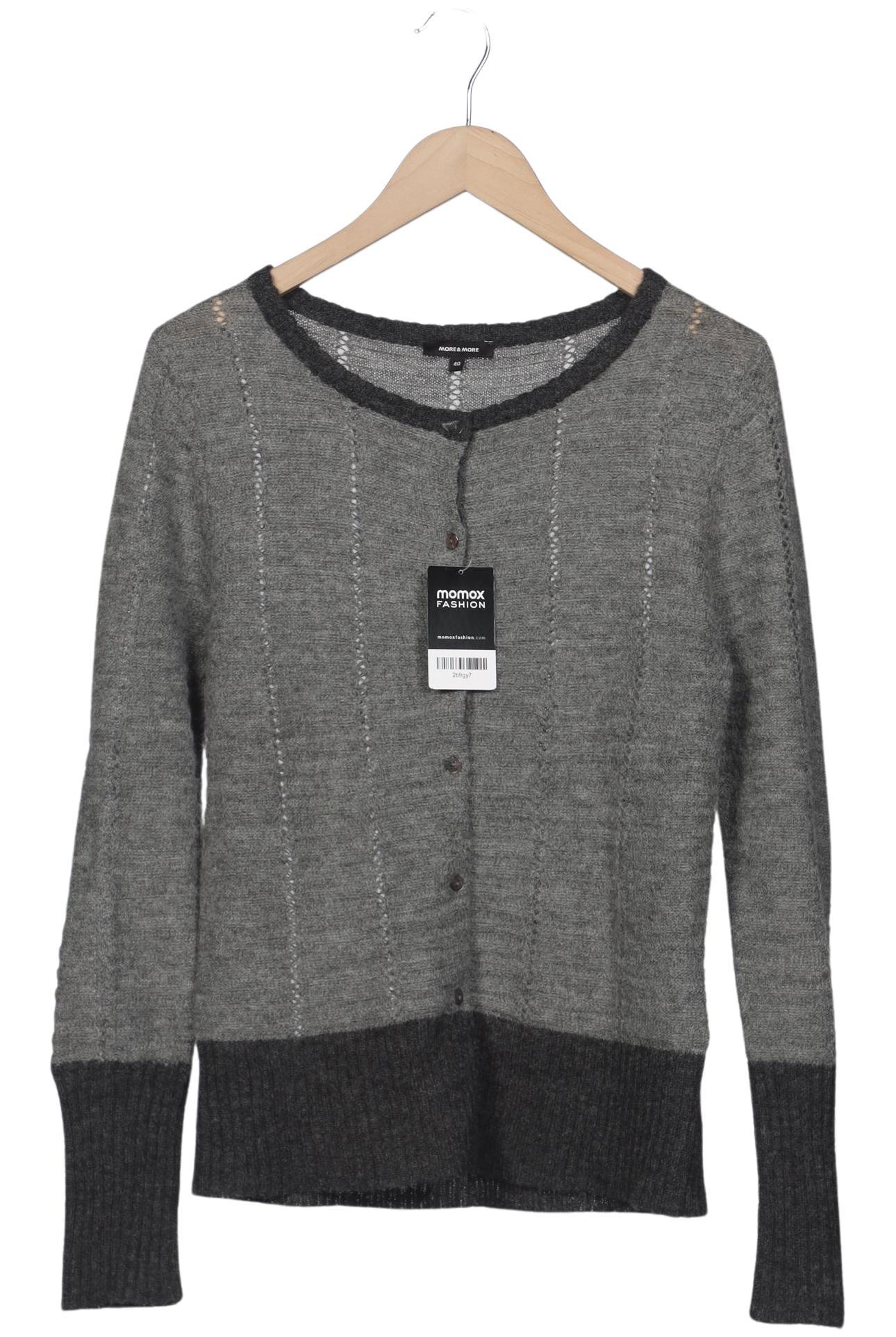 

More & More Damen Strickjacke, grau, Gr. 40