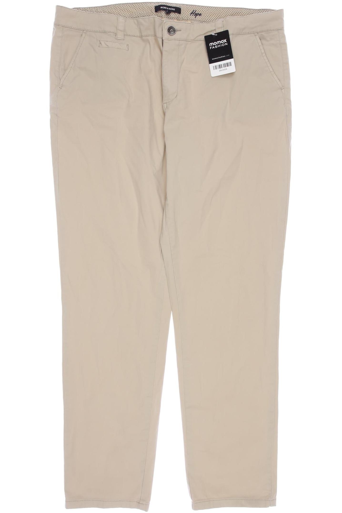 

More & More Damen Stoffhose, beige, Gr. 44
