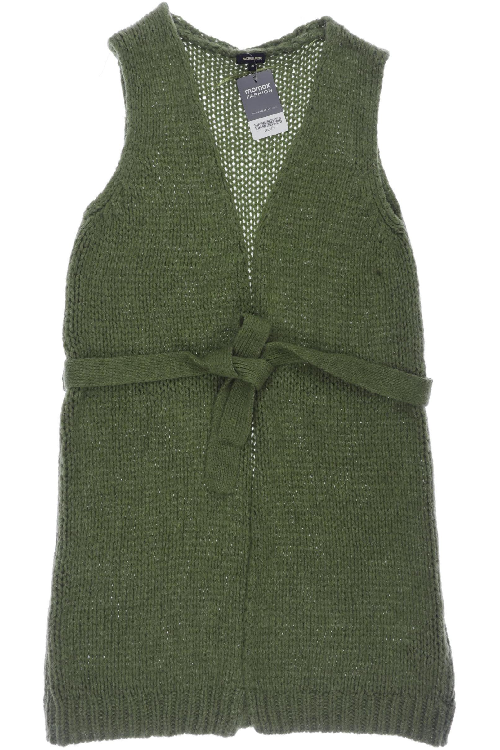 

More & More Damen Strickjacke, grün, Gr. 40