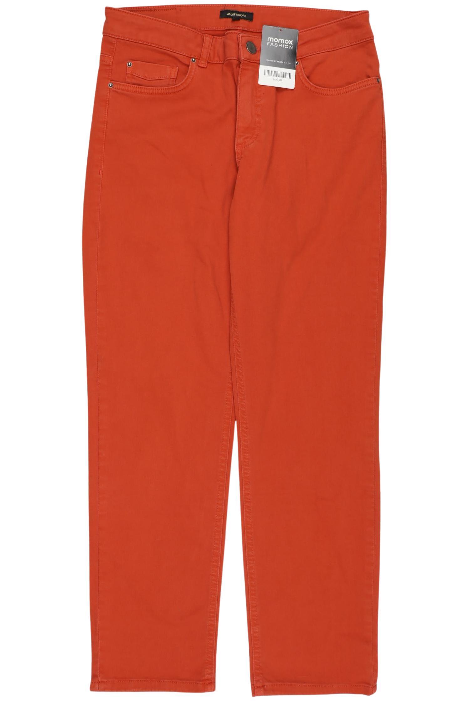 

More & More Damen Jeans, rot, Gr. 38