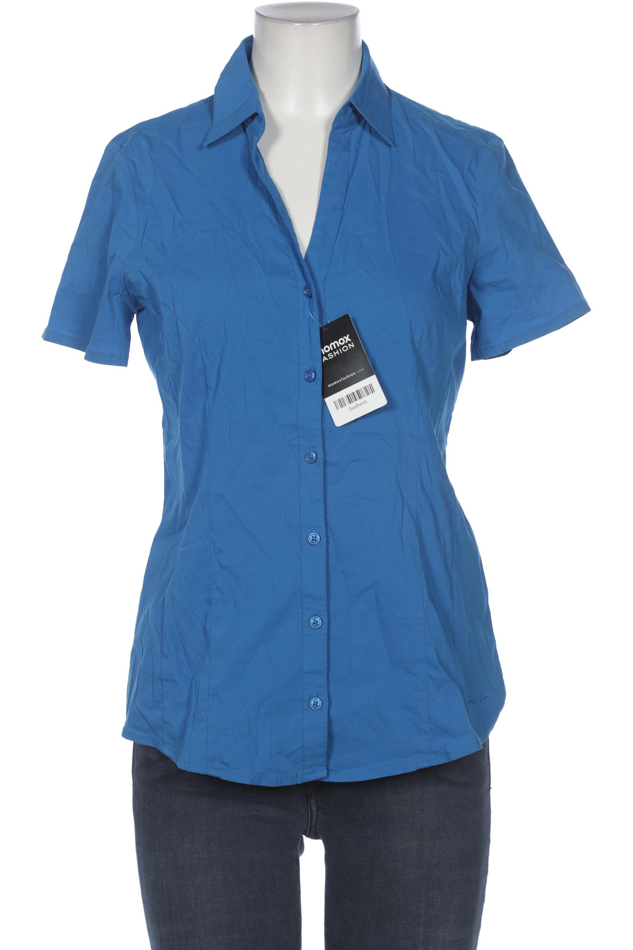 

More & More Damen Bluse, blau, Gr. 36