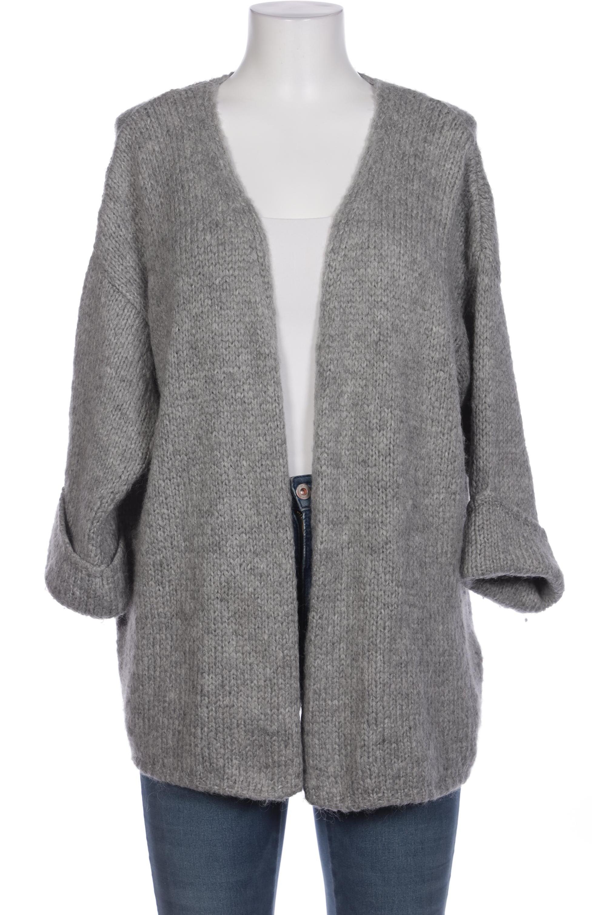 

More & More Damen Strickjacke, grau, Gr. 40