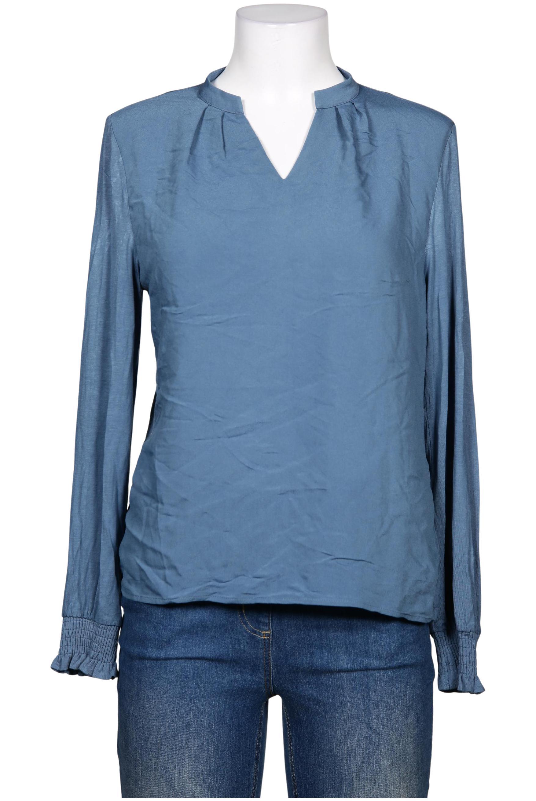 

More & More Damen Bluse, blau, Gr. 38