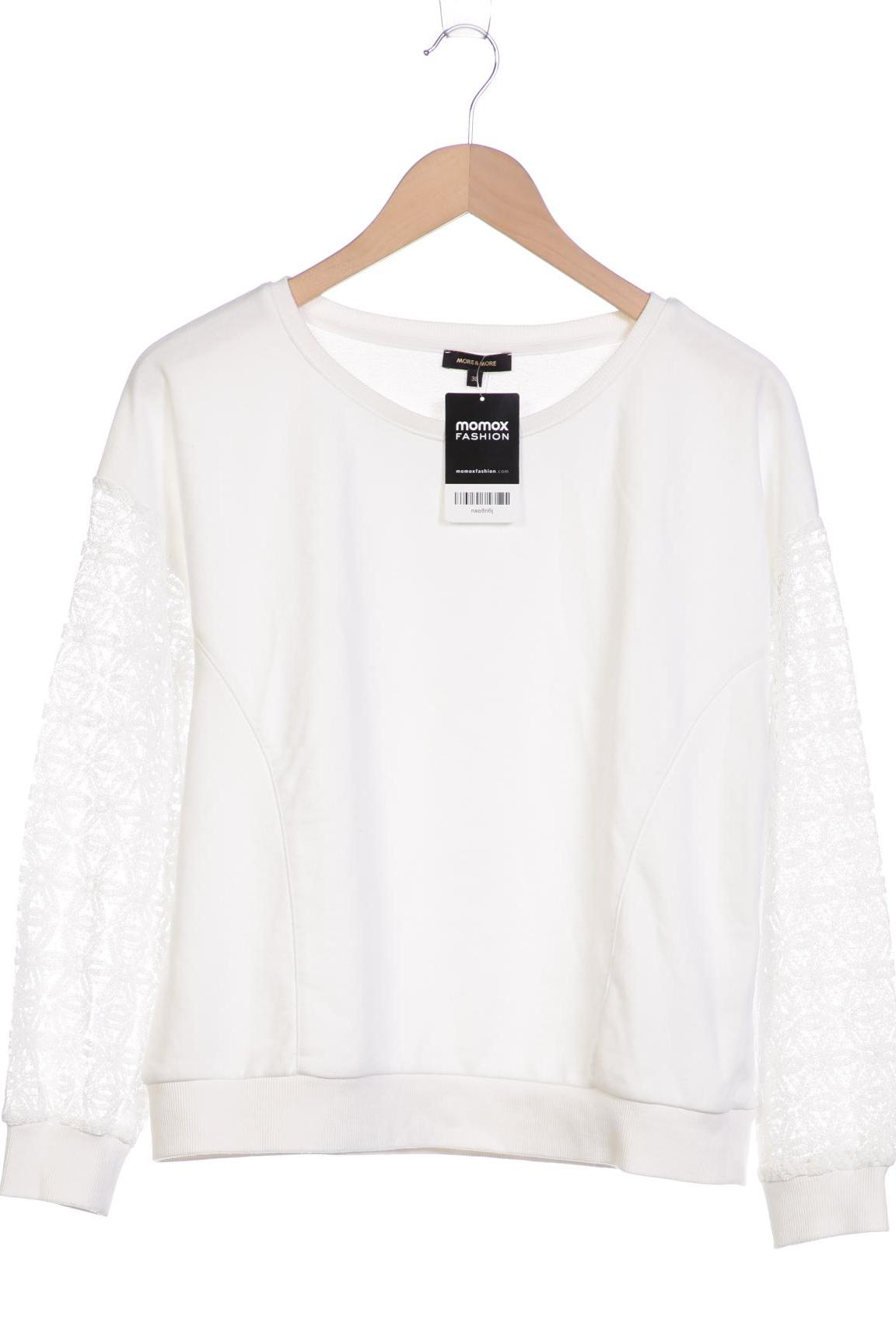 

More & More Damen Sweatshirt, weiß, Gr. 38