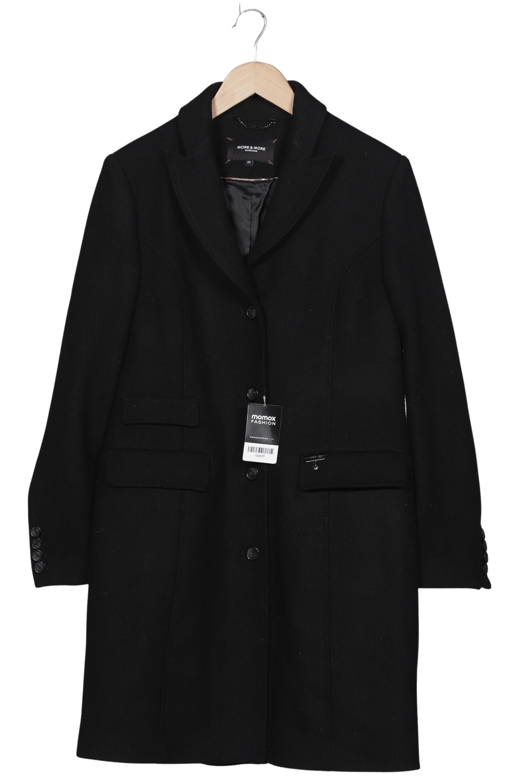 

More & More Damen Mantel, schwarz, Gr. 40