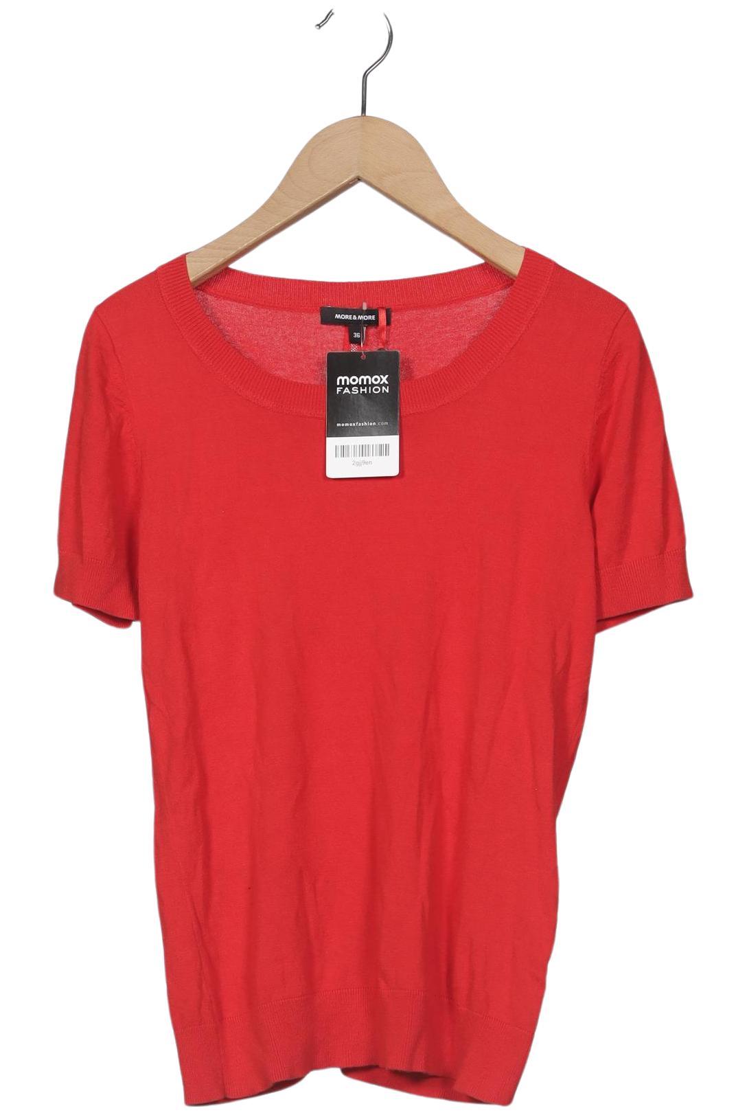 

More & More Damen Pullover, rot, Gr. 36