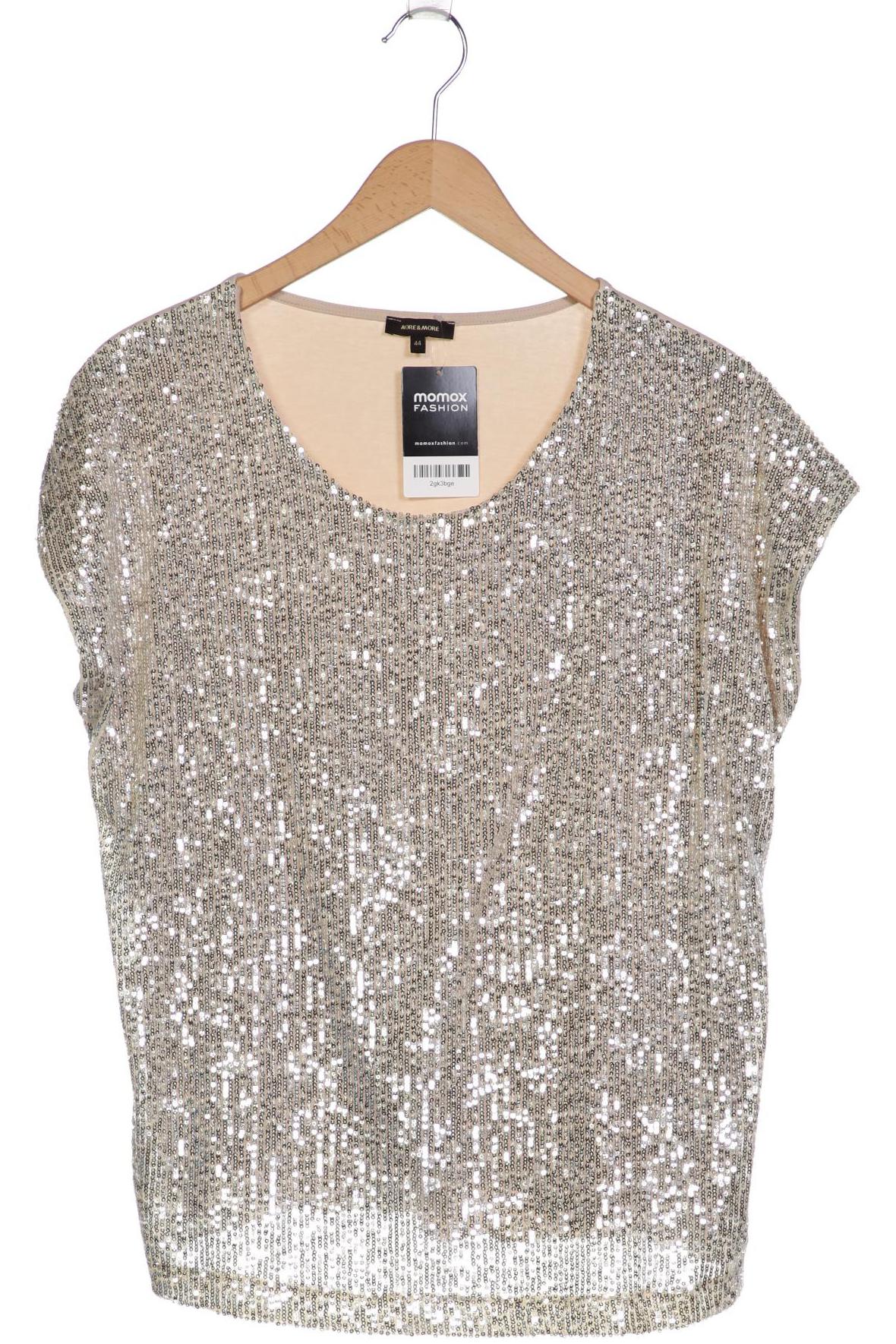 

More & More Damen T-Shirt, beige, Gr. 44