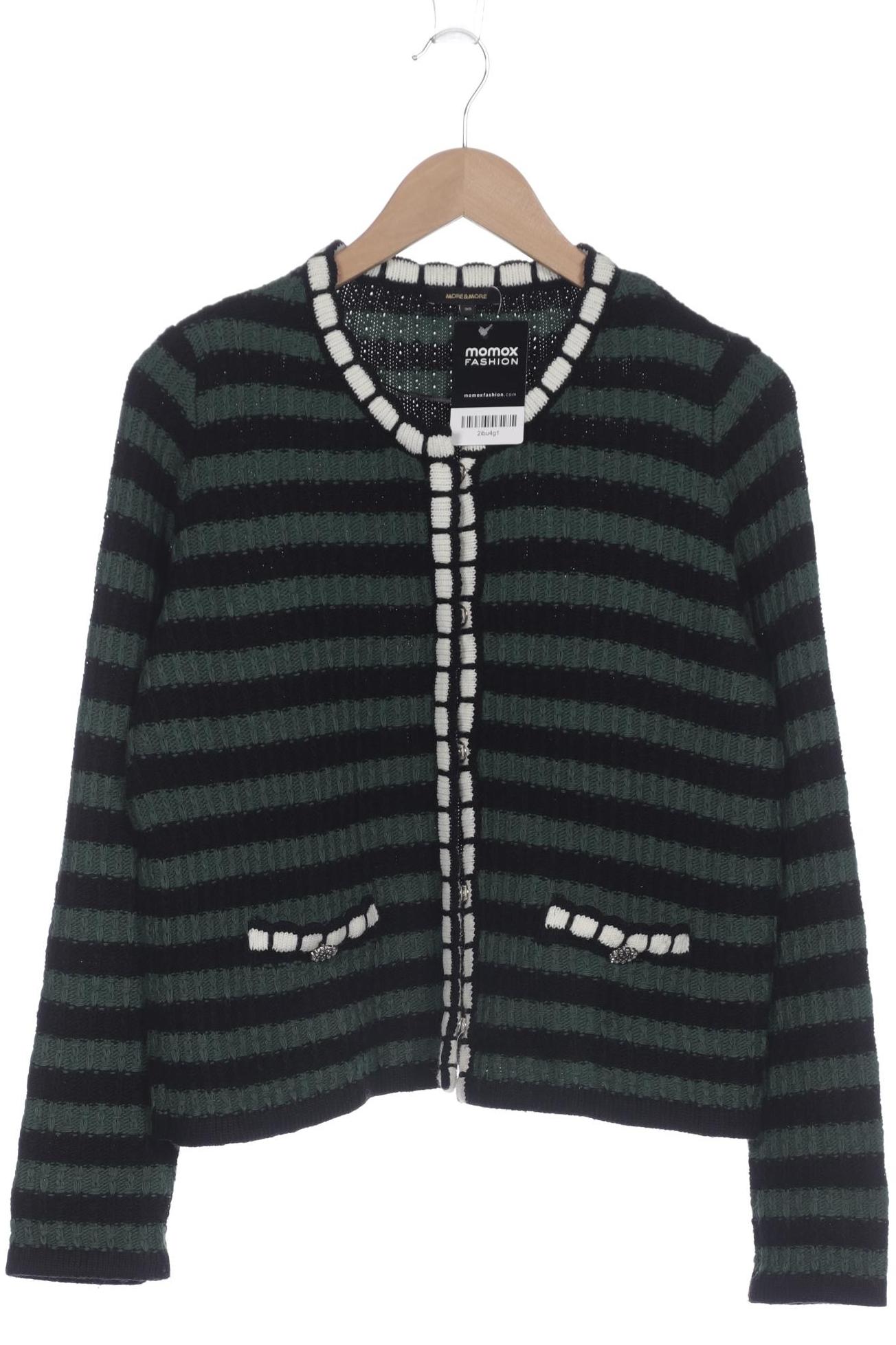 

More & More Damen Strickjacke, grün, Gr. 36