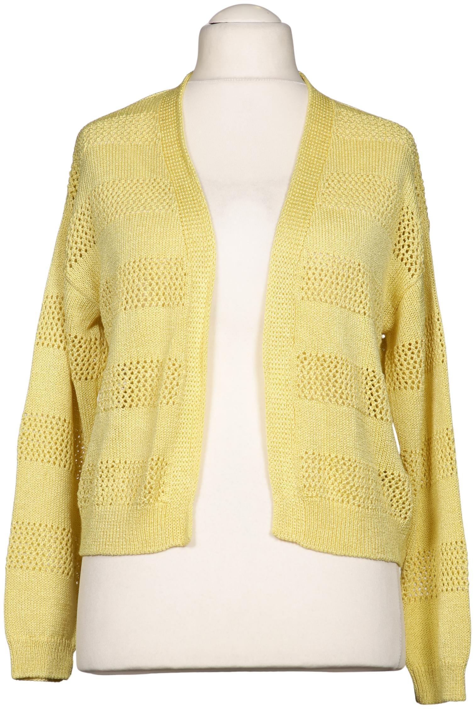 

More & More Damen Strickjacke, gelb, Gr. 40