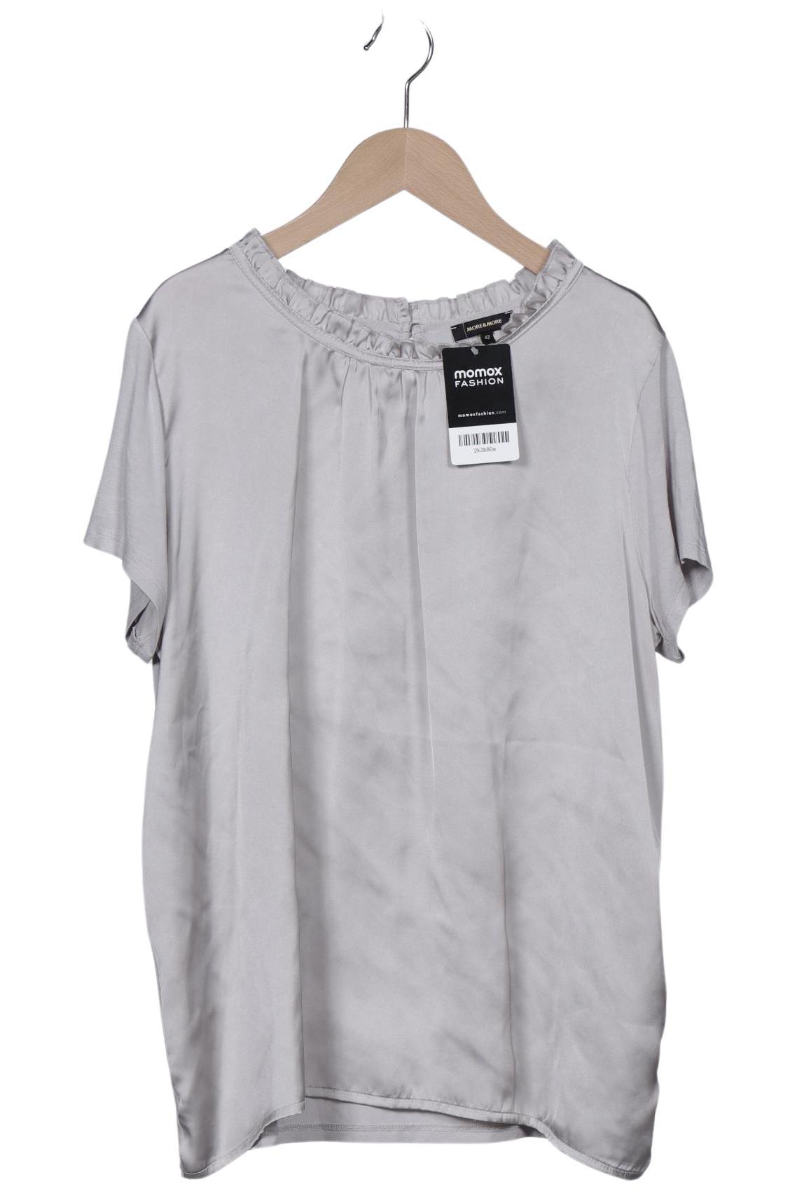 

More & More Damen T-Shirt, grau, Gr. 42