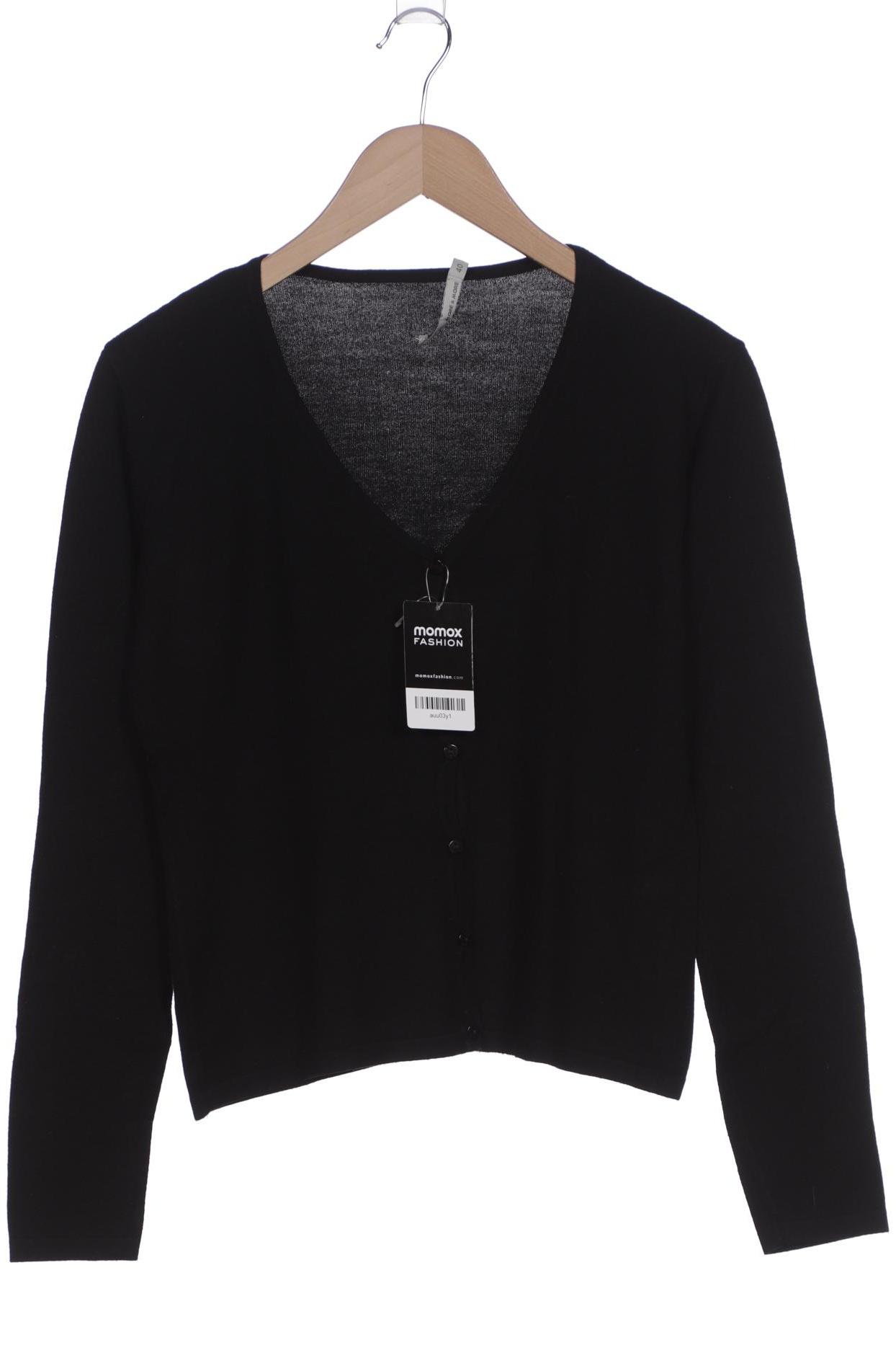 

More & More Damen Strickjacke, schwarz, Gr. 40