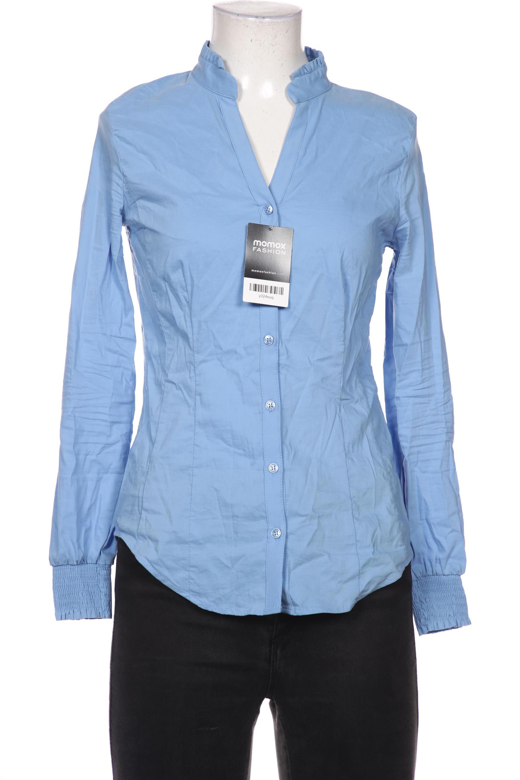 

More & More Damen Bluse, blau, Gr. 36