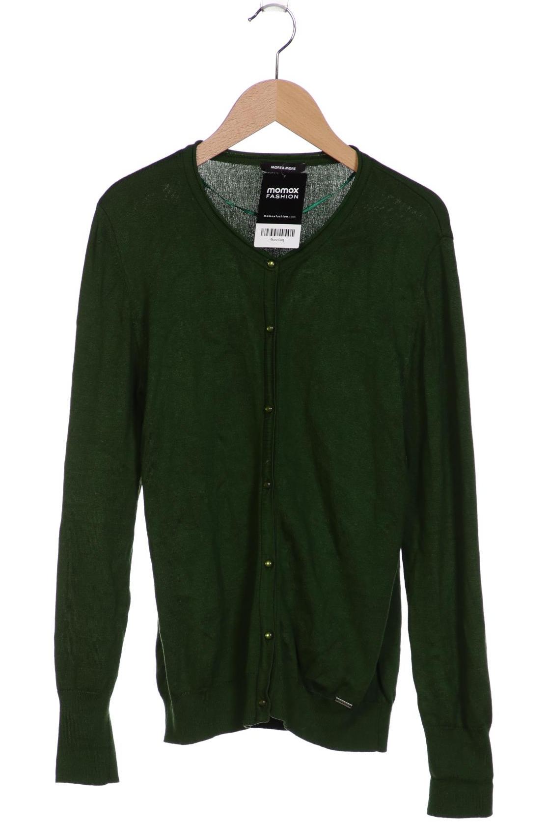 

More & More Damen Strickjacke, grün, Gr. 36