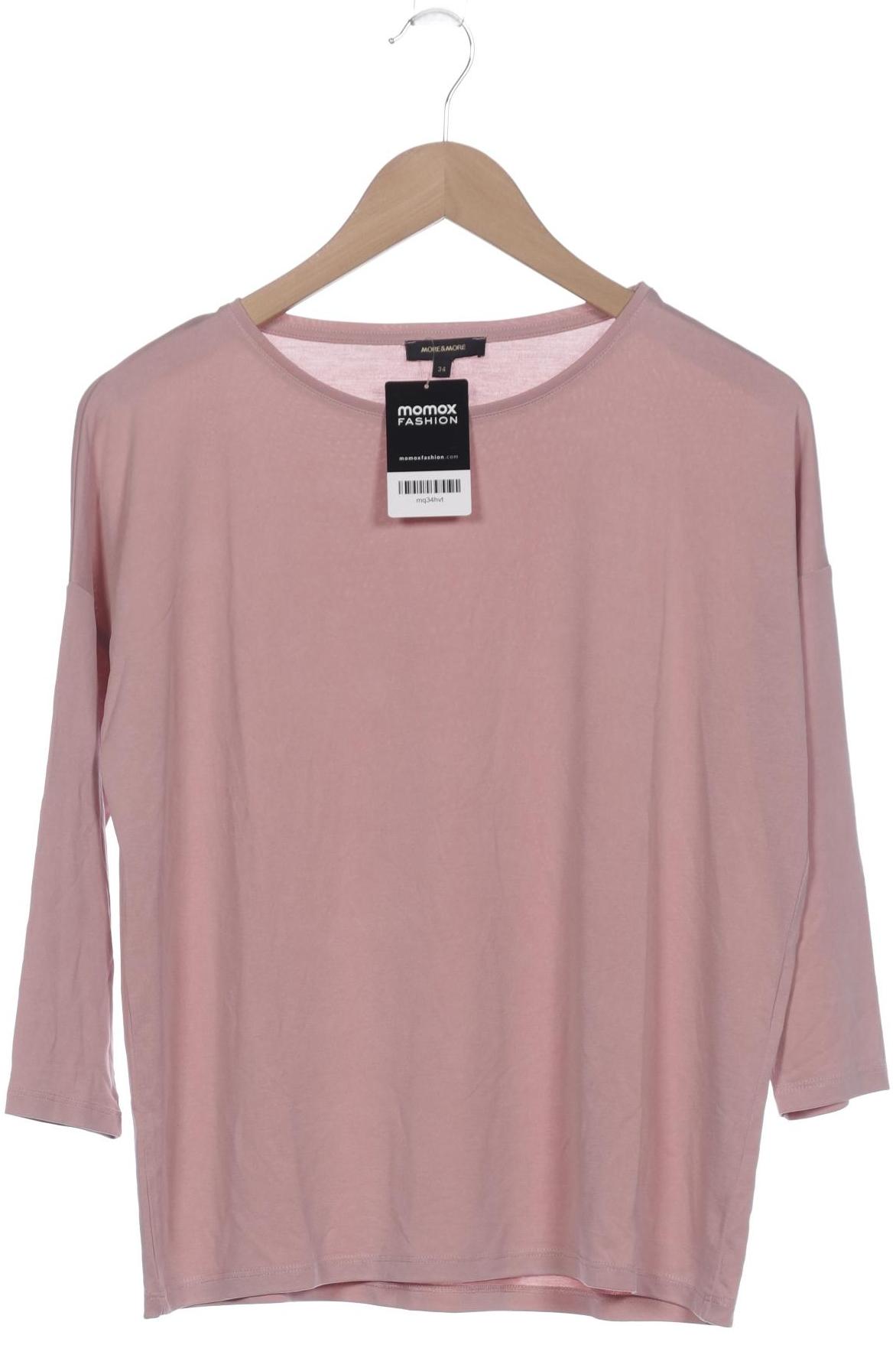 

More & More Damen Langarmshirt, pink, Gr. 34