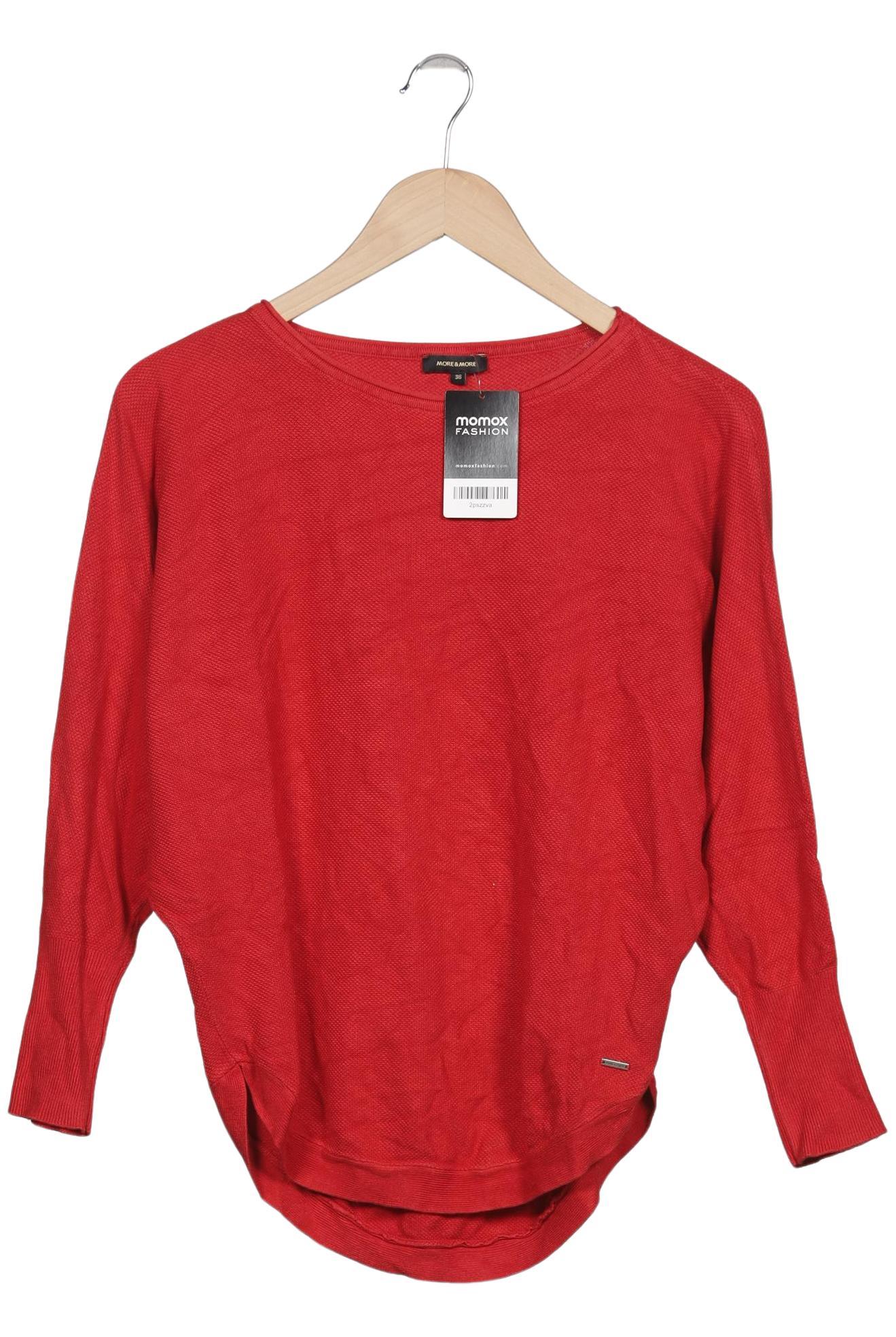 

More & More Damen Pullover, rot, Gr. 36