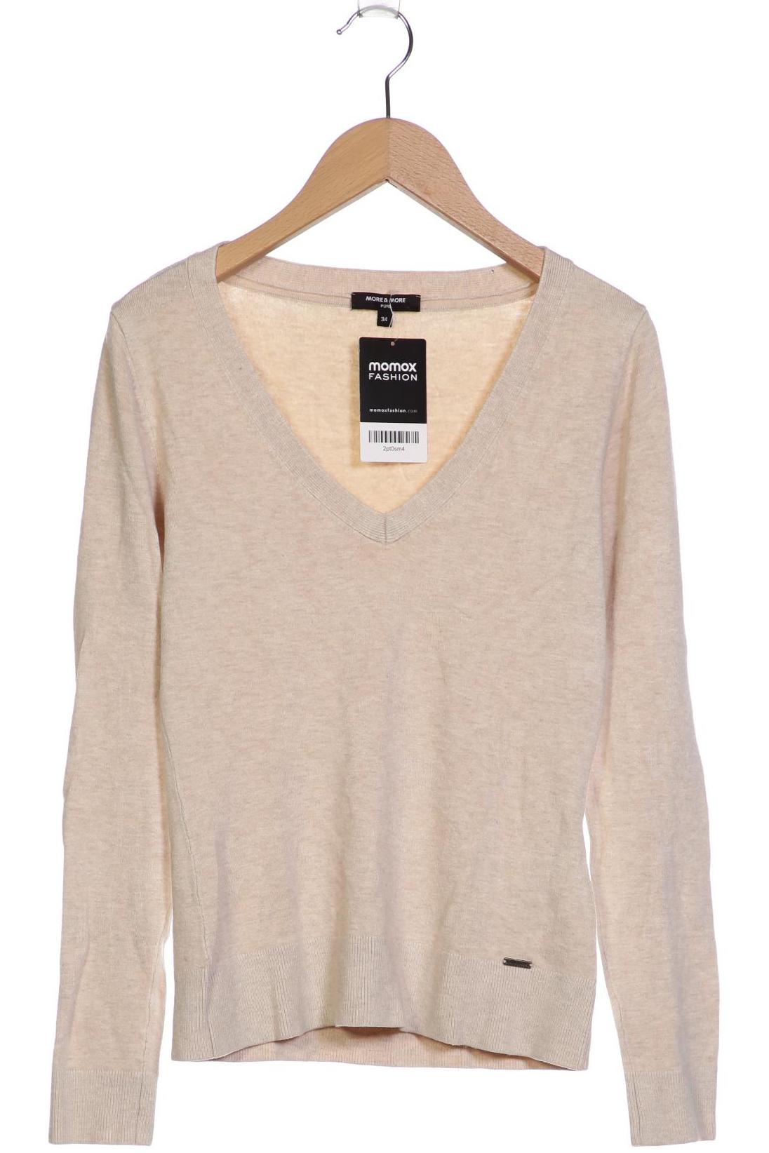

More & More Damen Pullover, beige, Gr. 34